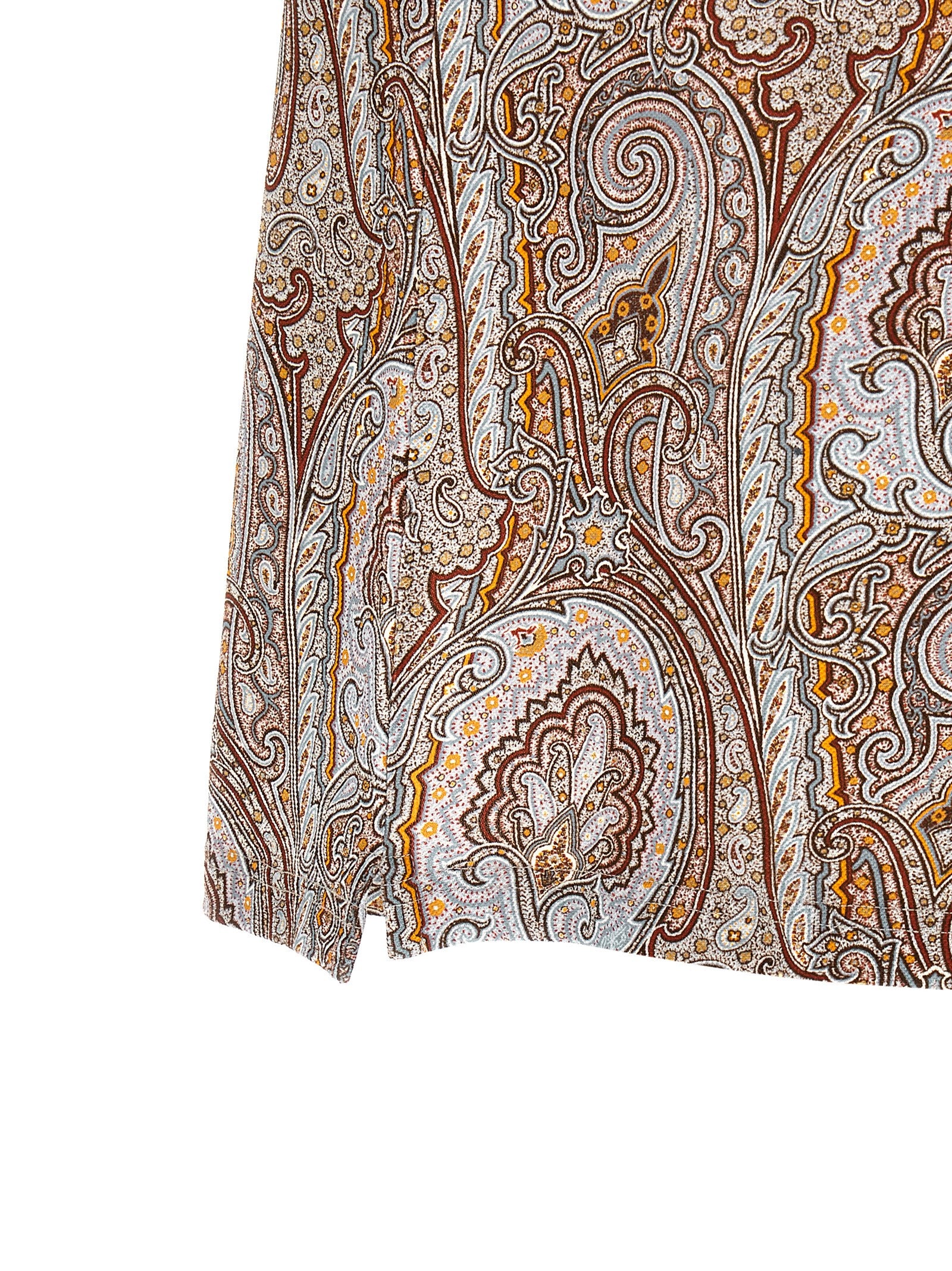 Etro Multicolor Cotton Polo Shirt Etro