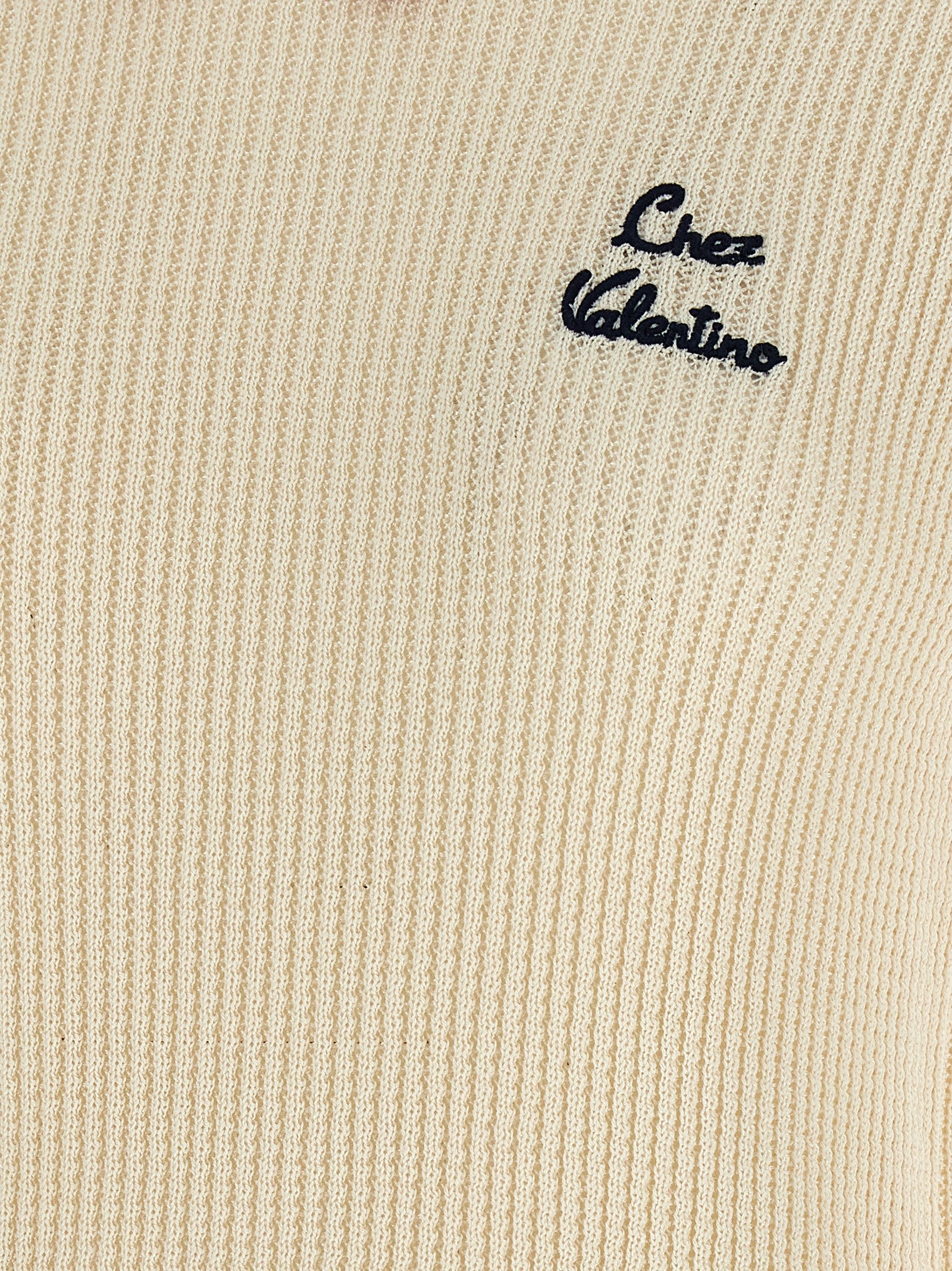 Valentino Garavani Beige Cotton Shortsleeve Shirt Valentino Garavani