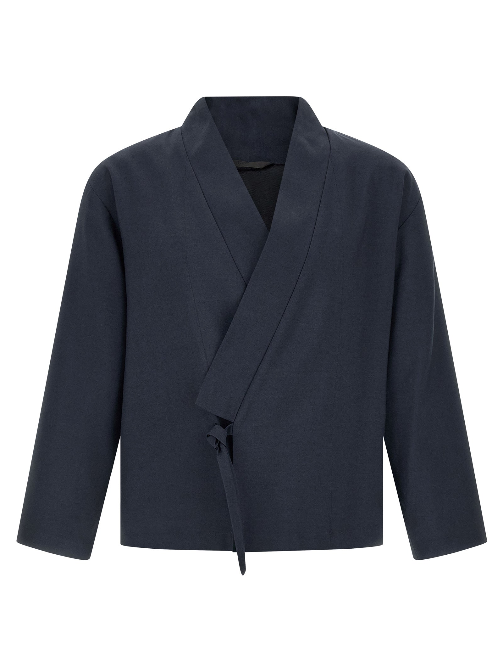 Kenzo Blue Viscose Blazer Kenzo
