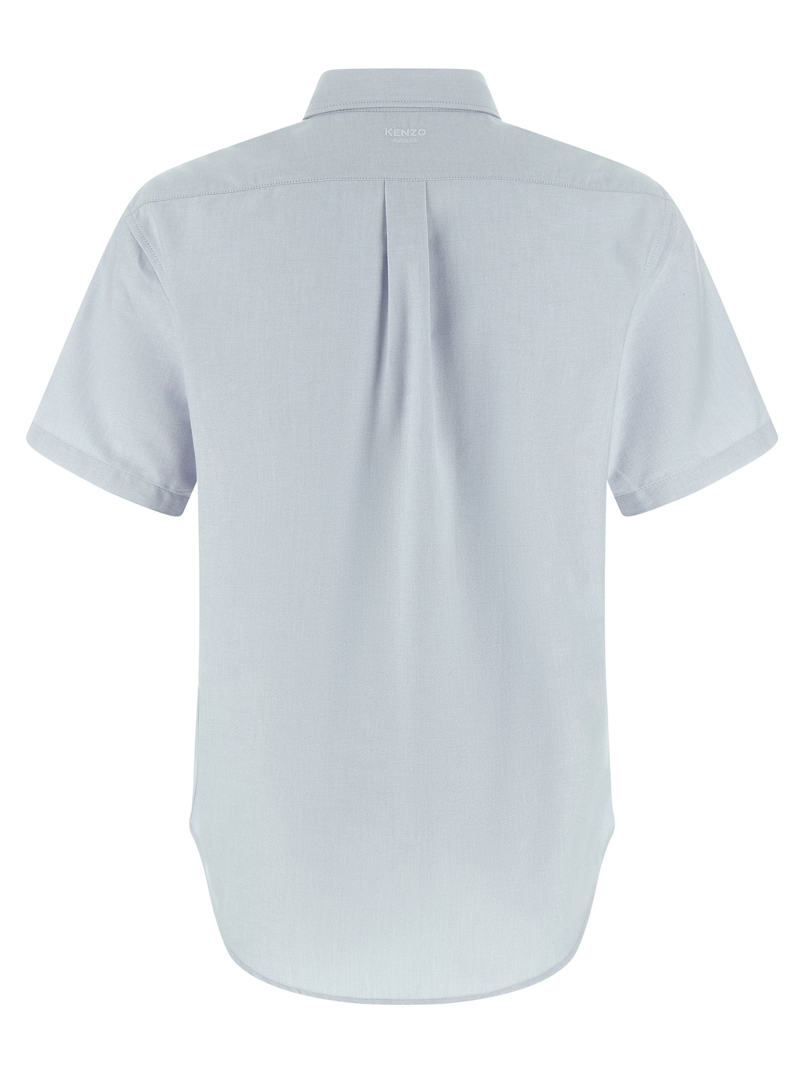 Kenzo Blue Cotton Blouse Kenzo