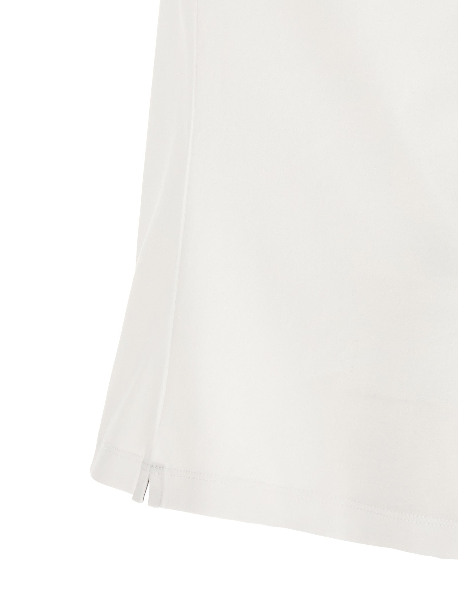 Brunello Cucinelli White Cotton Polo Shirt Brunello Cucinelli