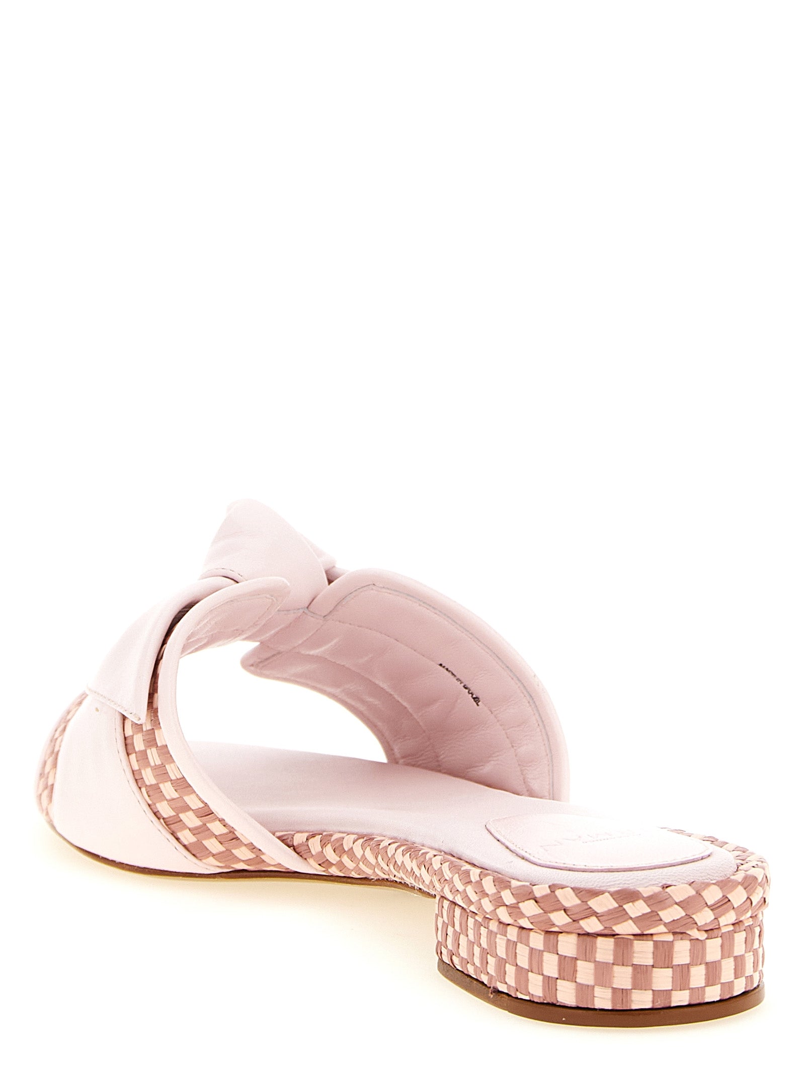Alexandre Birman Multicolor Cowhide Slides Alexandre Birman