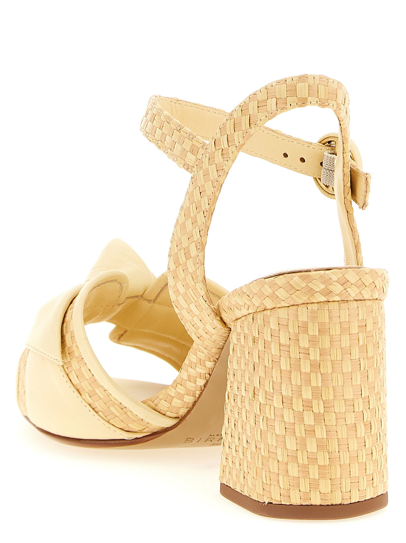 Alexandre Birman Bicolor Cowhide Platform Sandals Alexandre Birman