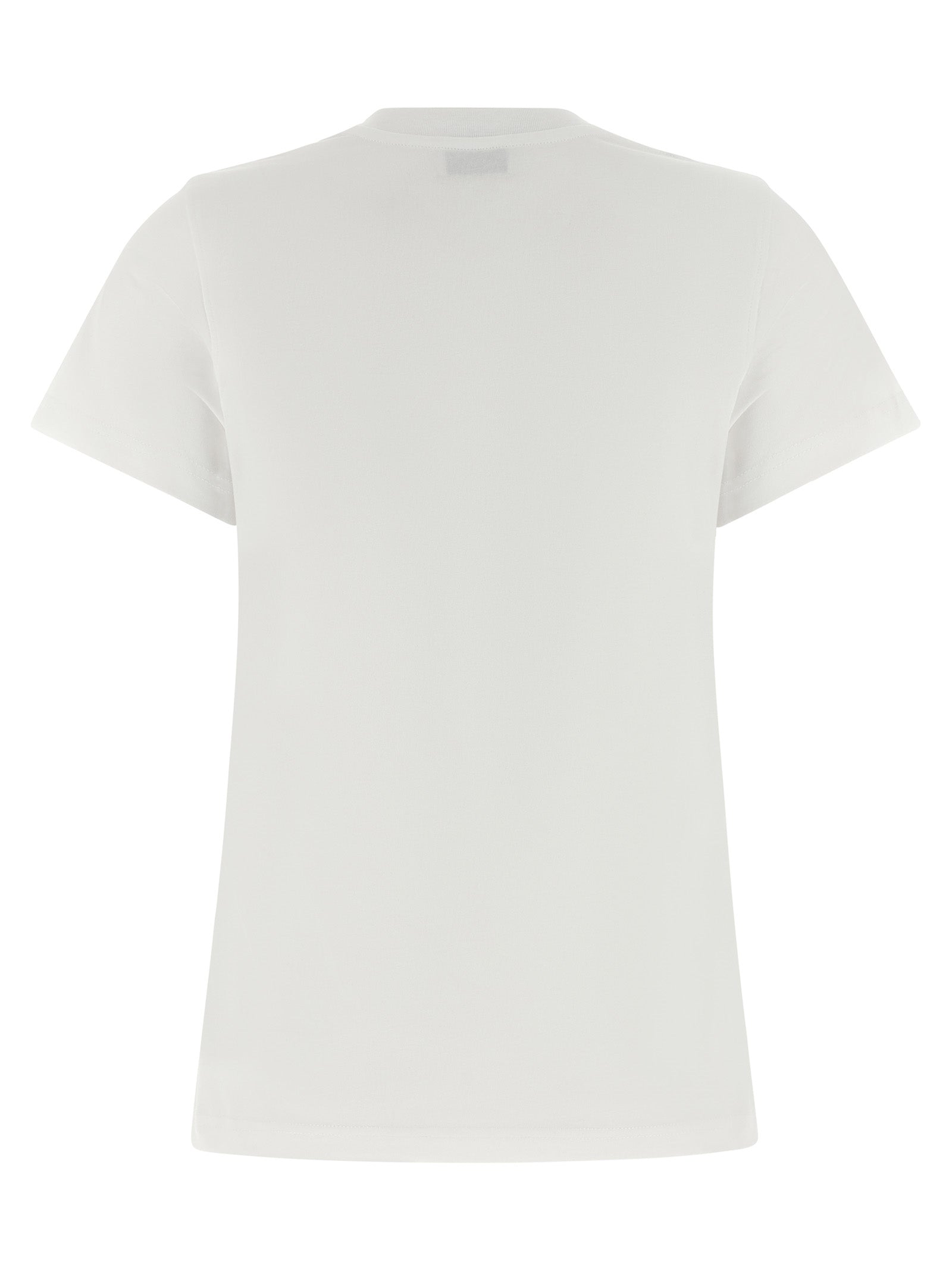 Moschino White Cotton T-Shirt Moschino