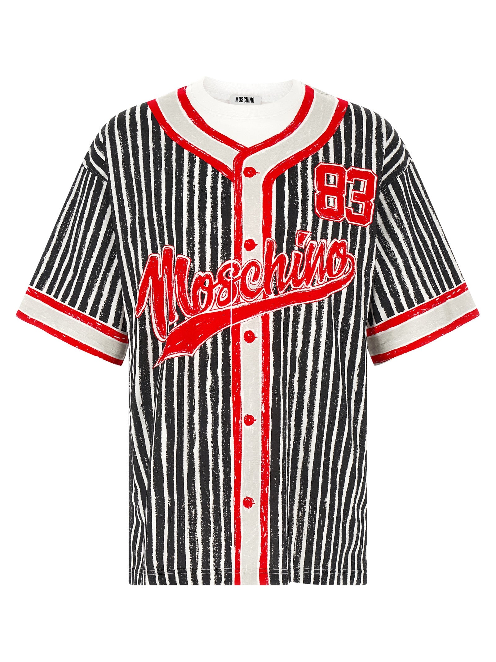 Moschino Multicolor Cotton Polo Shirt Moschino