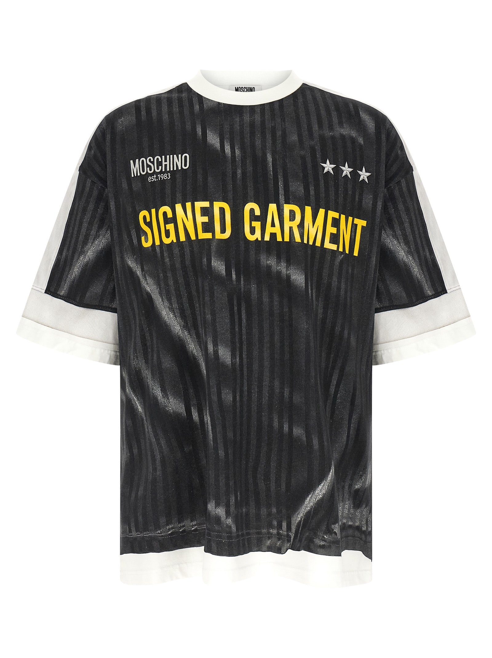 Moschino Black Cotton Sportswear Moschino