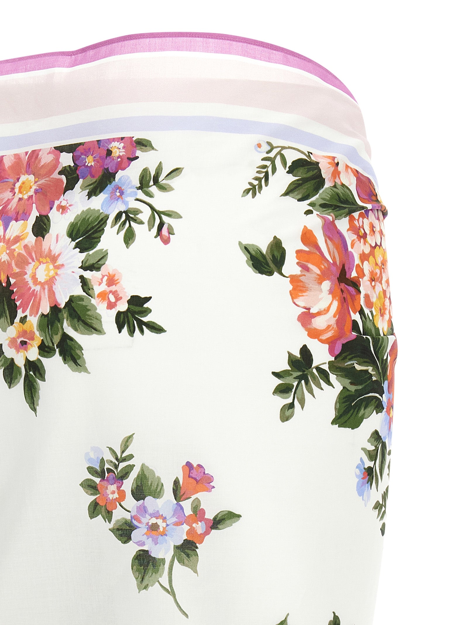 Dolce & Gabbana Multicolor Cotton Skirt Dolce & Gabbana