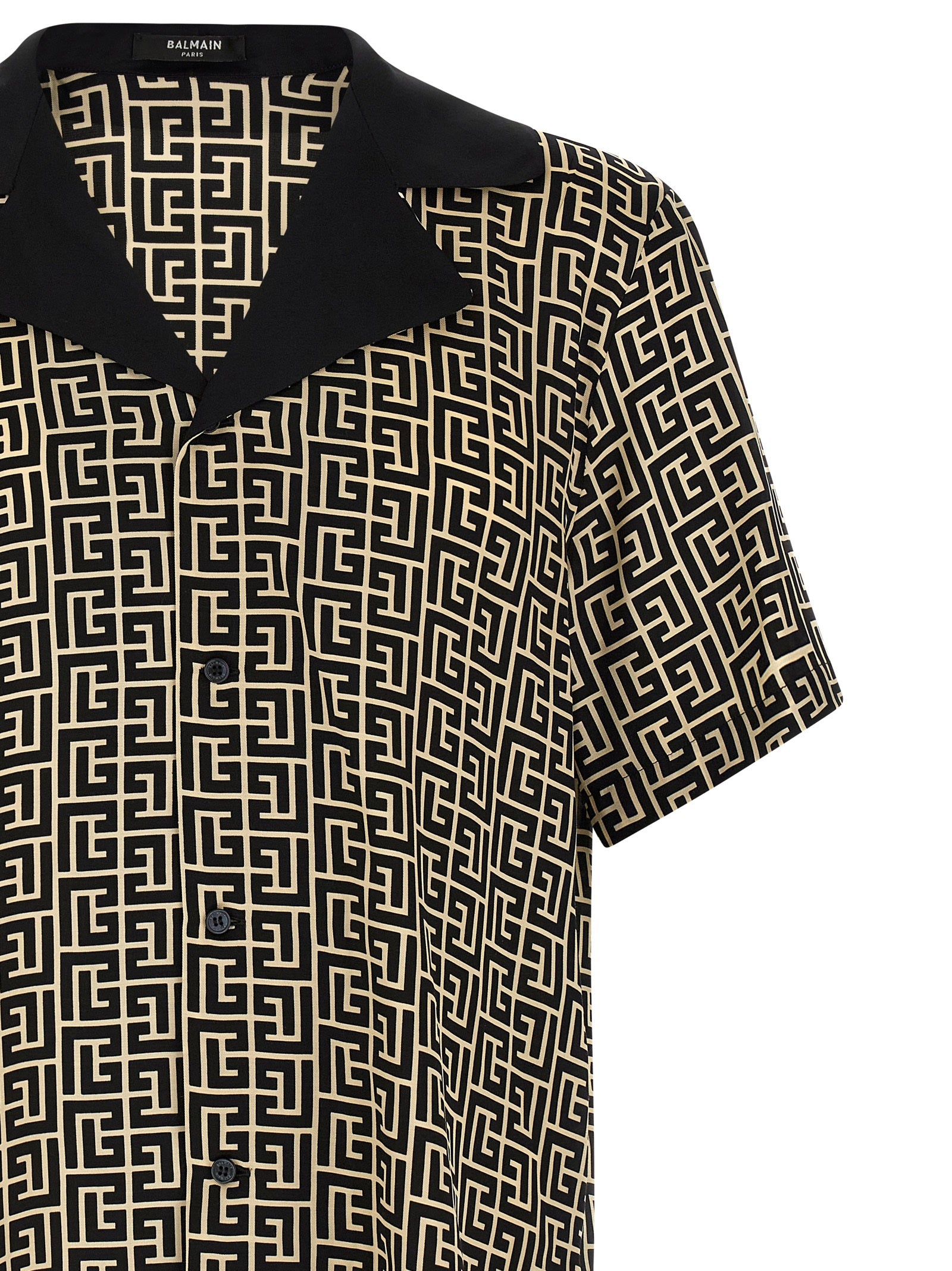 Balmain Bicolor Viscose Blouse Balmain