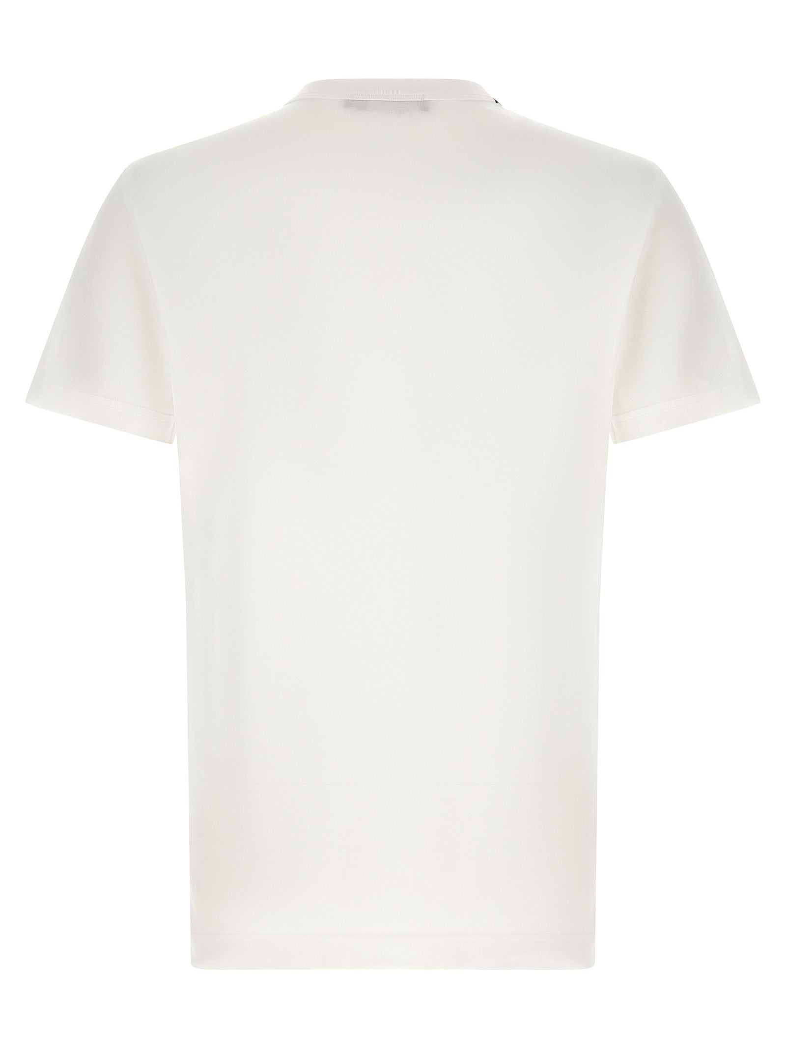 Dolce & Gabbana White Cotton T-Shirt Dolce & Gabbana