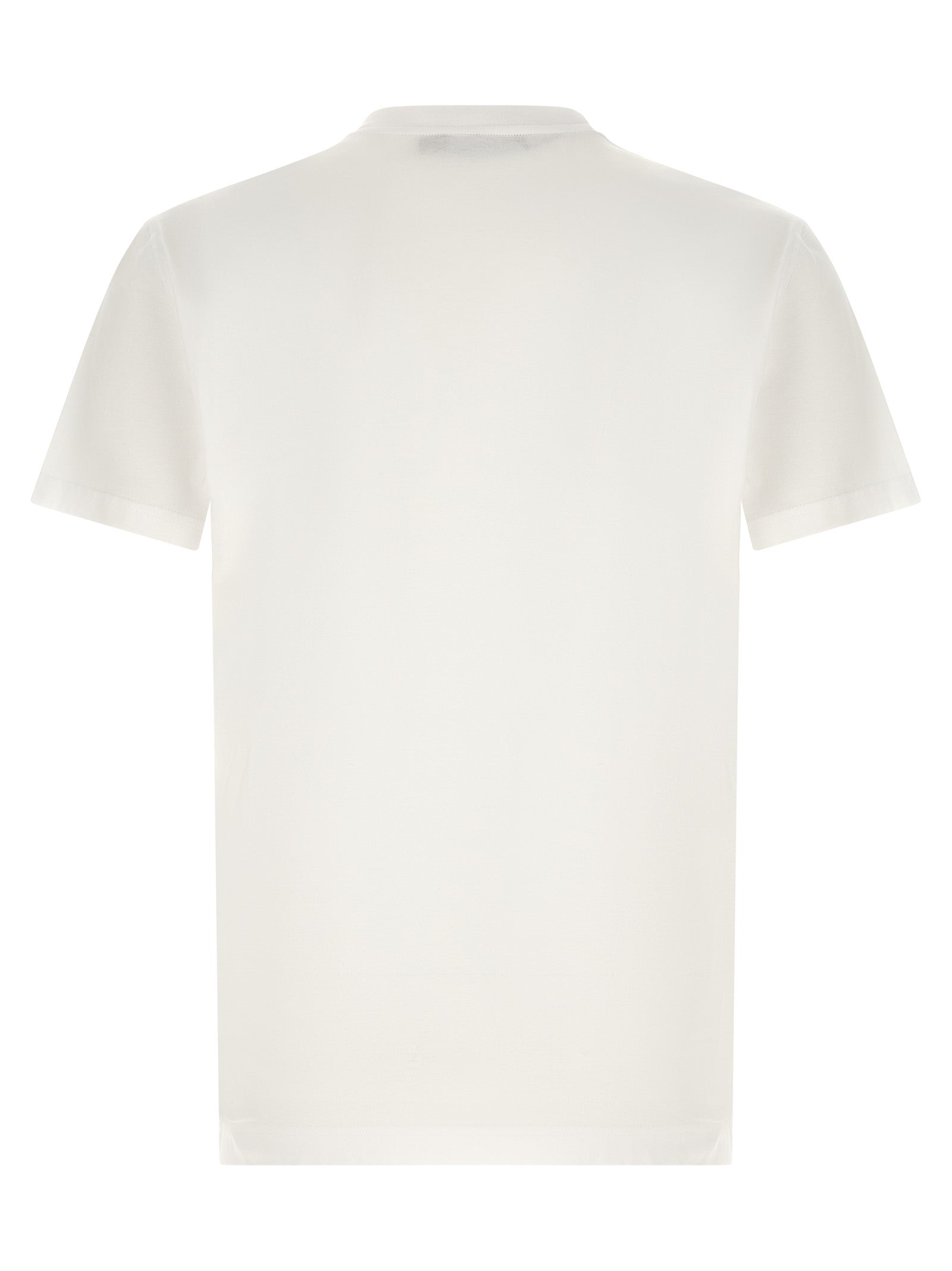 Dolce & Gabbana White Cotton T-Shirt Dolce & Gabbana