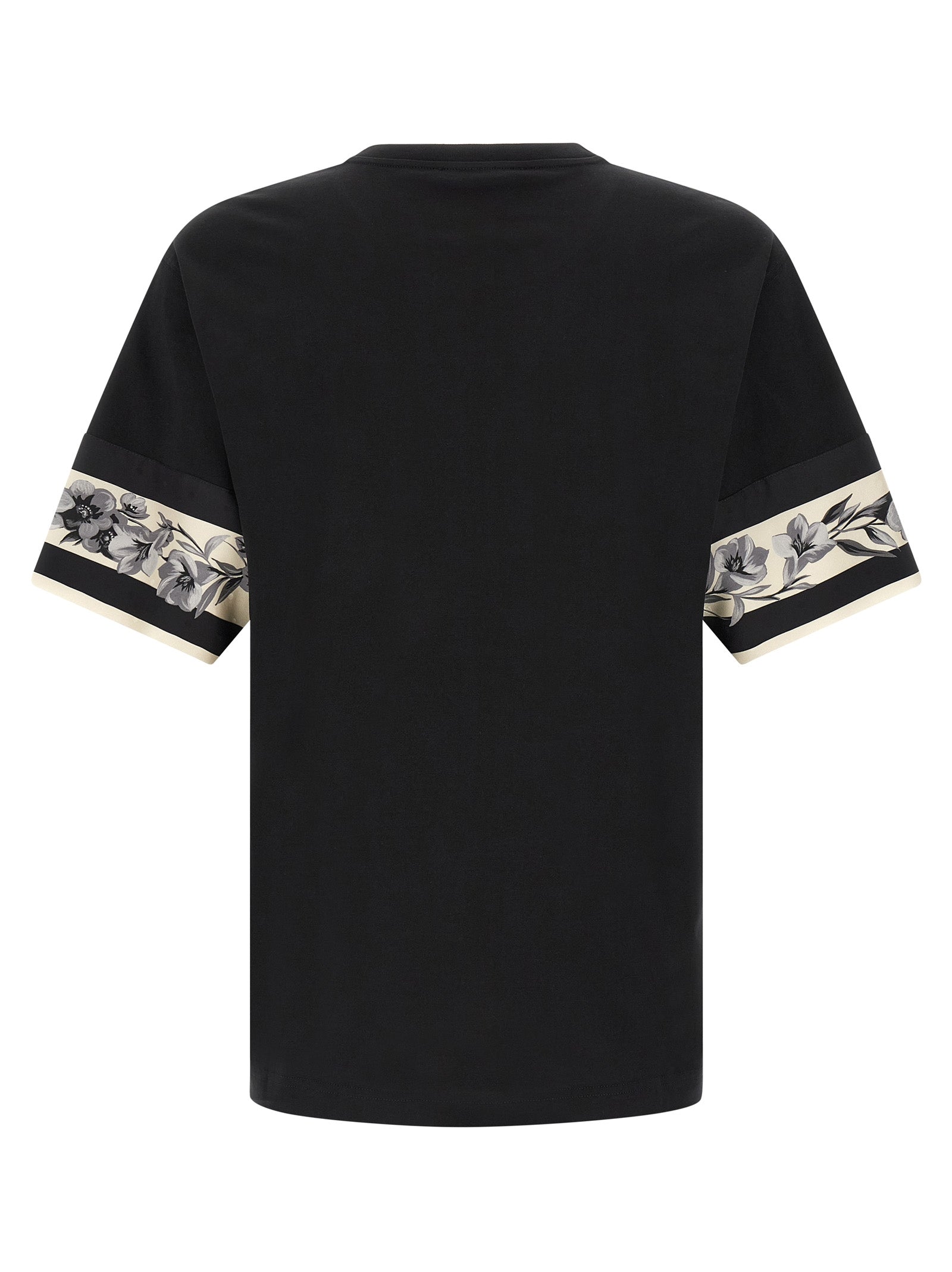 Dolce & Gabbana Black Cotton Long Sleeve T-Shirt Dolce & Gabbana