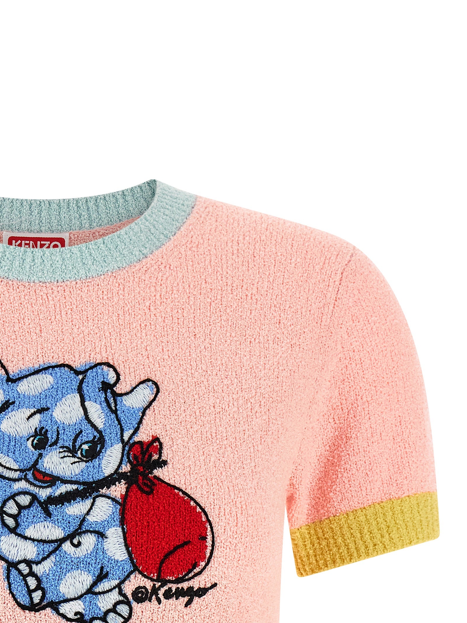 Kenzo Multicolor Cotton T-Shirt Kenzo