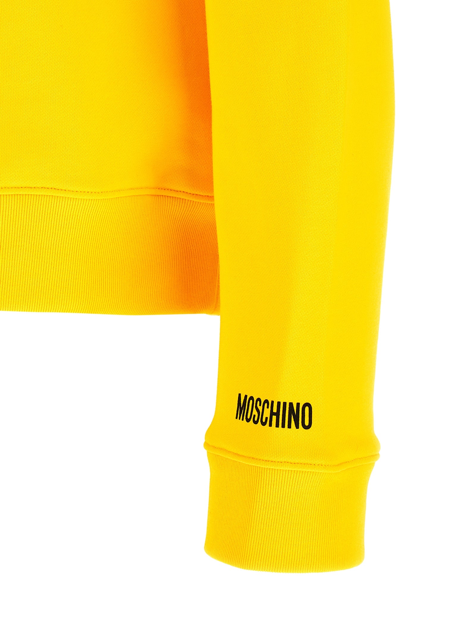 Moschino Bicolor Cotton Sweatshirt Moschino