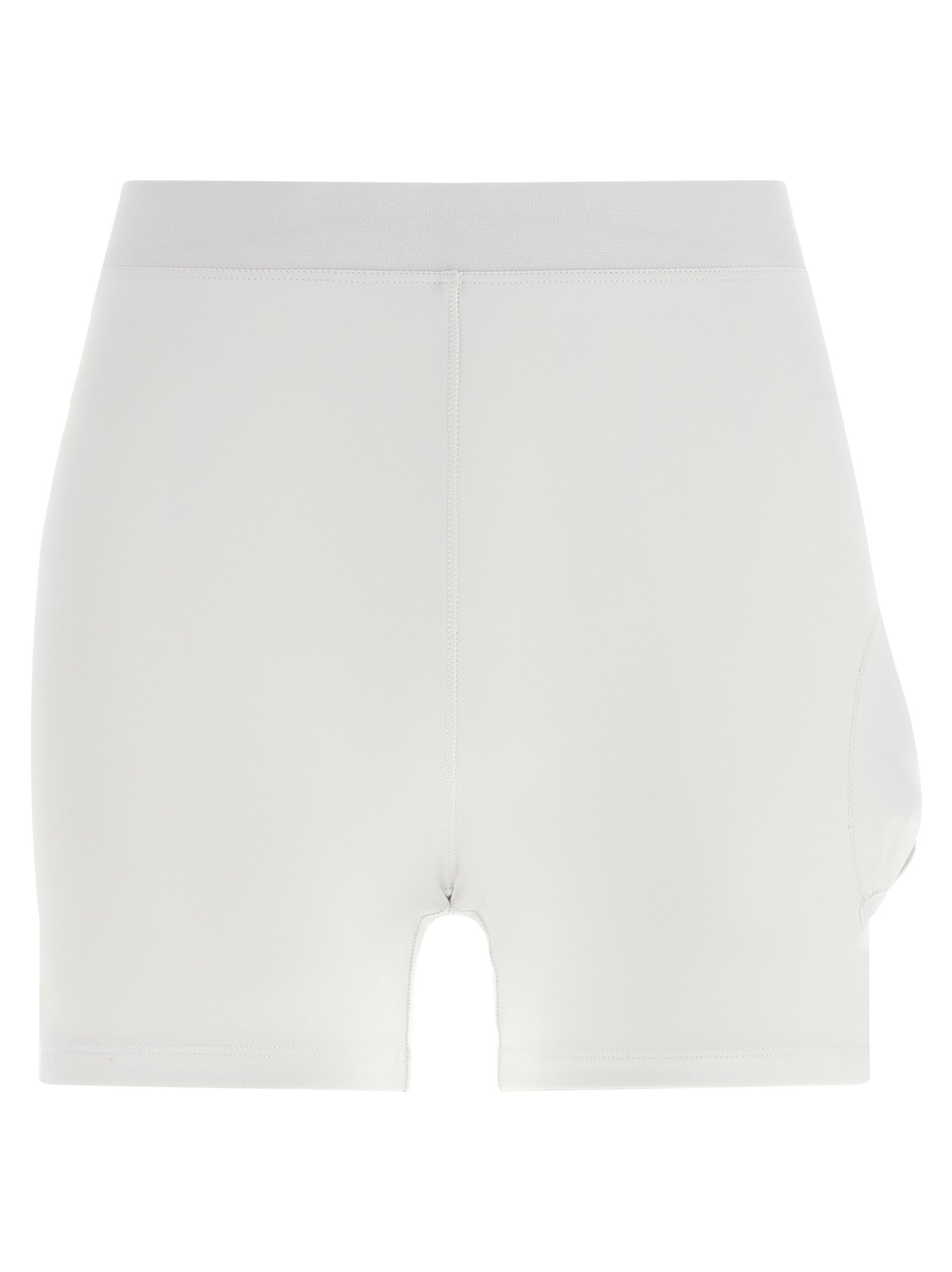 Brunello Cucinelli White Cotton Short Dress Brunello Cucinelli