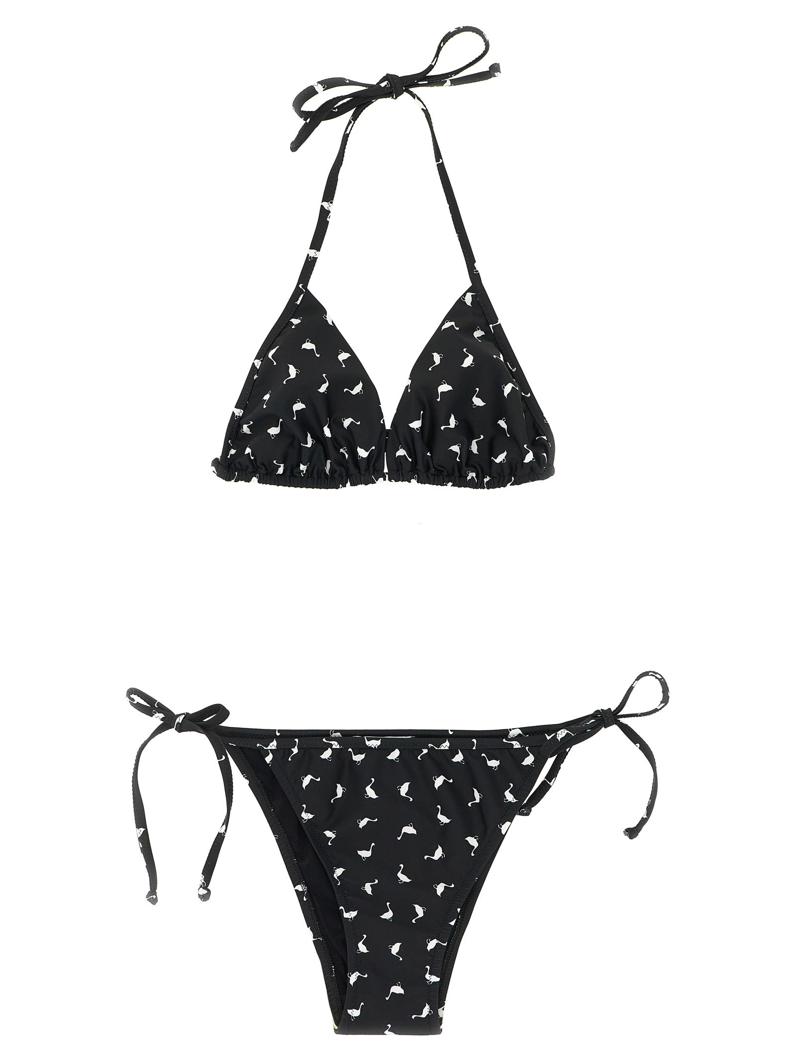 Moschino Bicolor Polyester Bikini Moschino