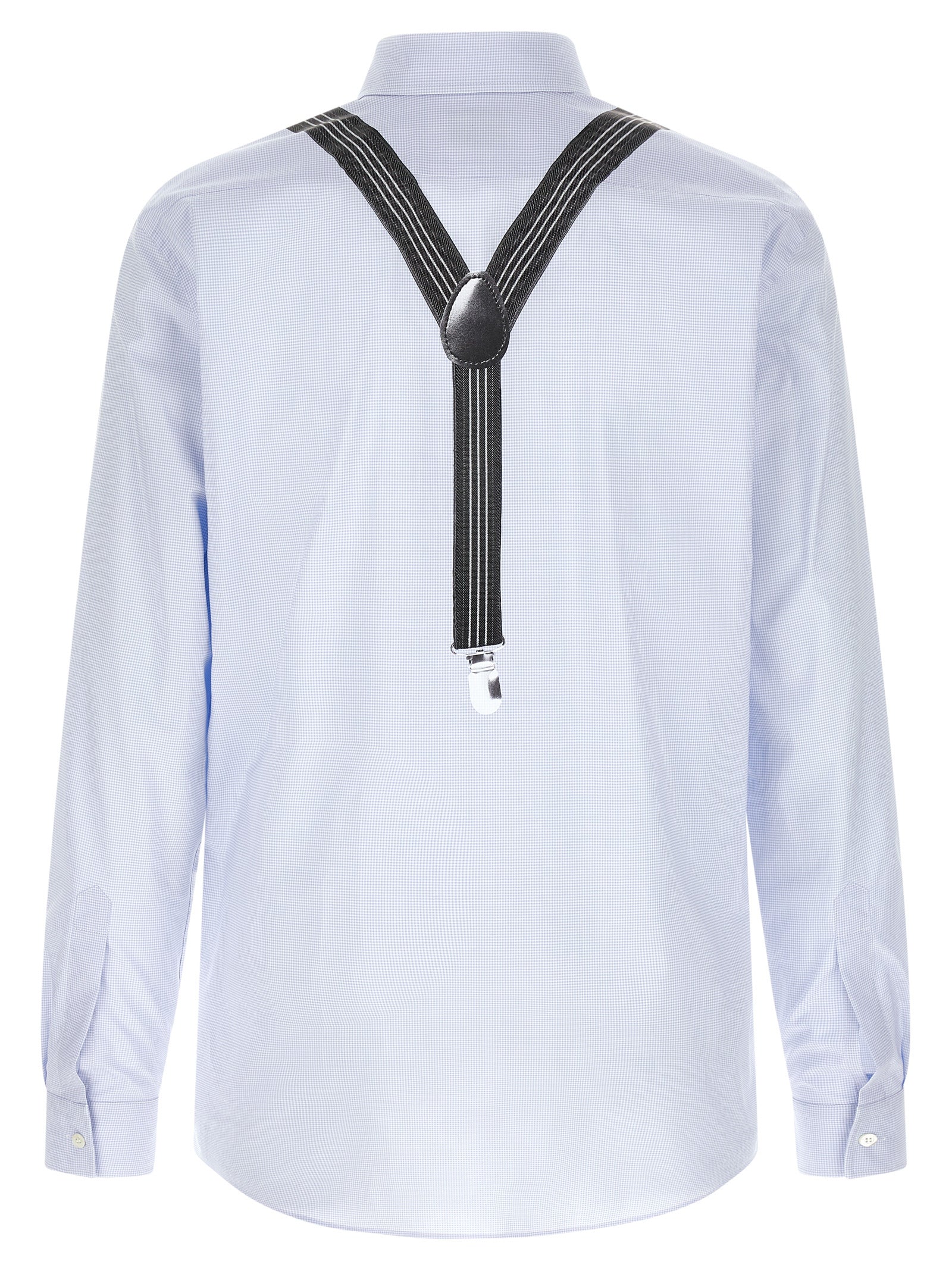 Moschino Blue Cotton Blouse Moschino