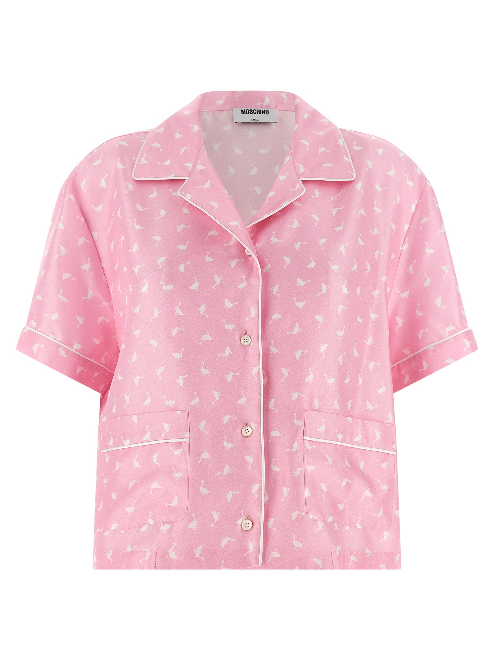 Moschino Multicolor Silk Blouse Moschino
