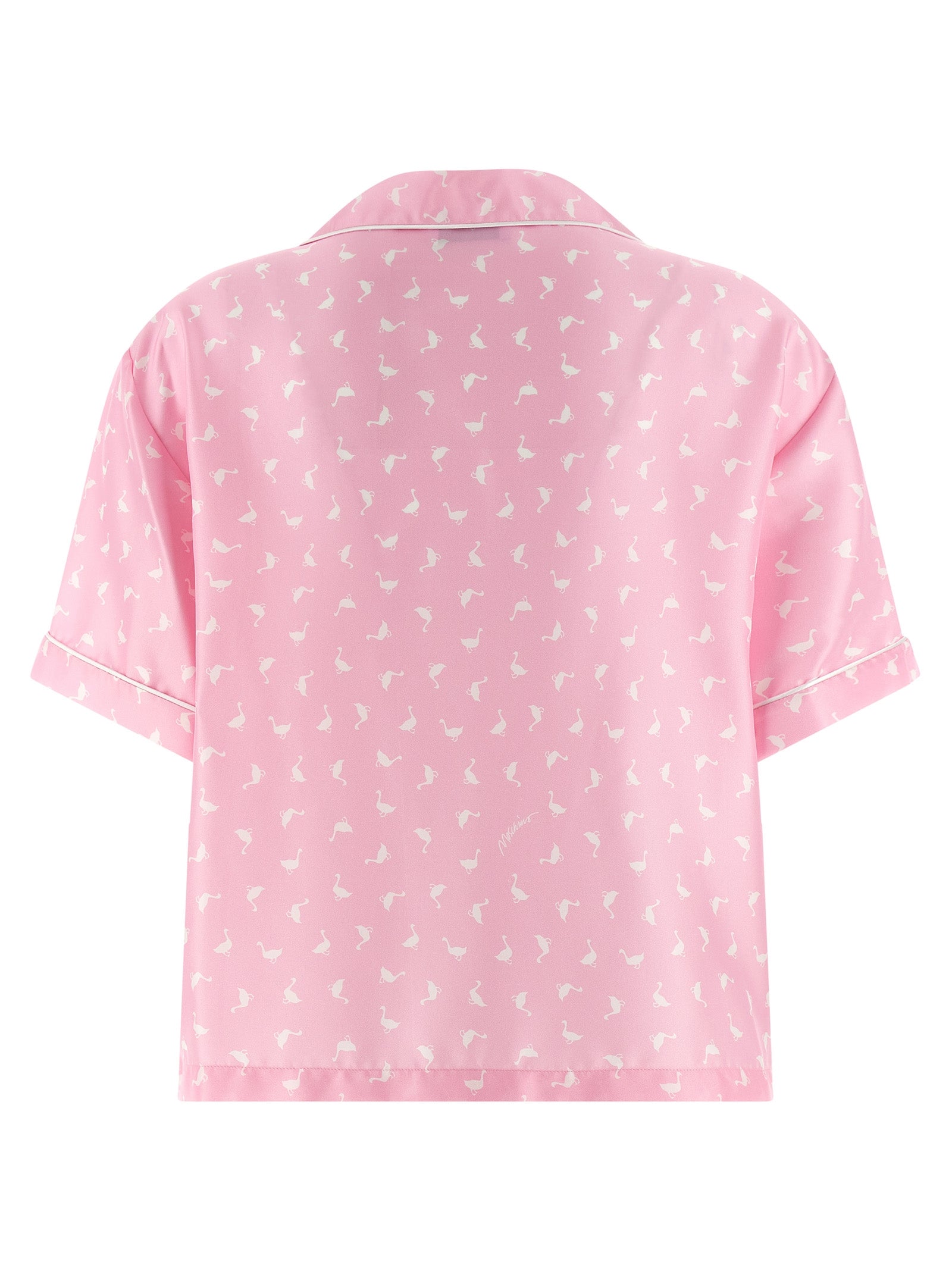 Moschino Multicolor Silk Blouse Moschino