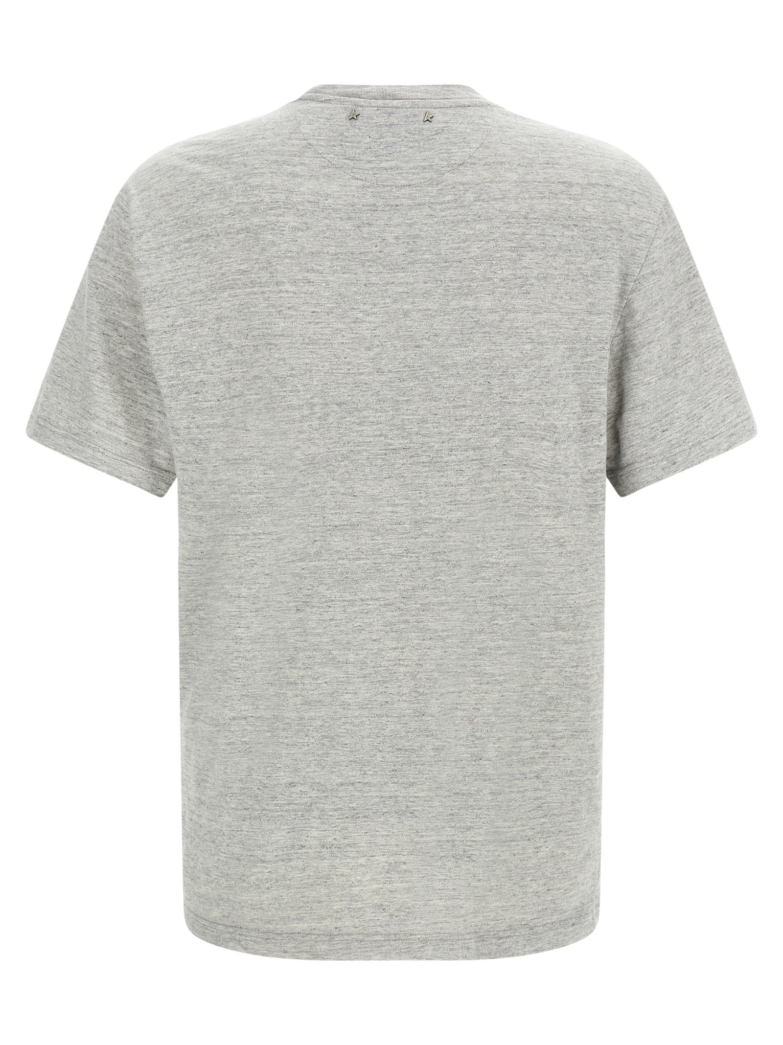 Golden Goose Gray Cotton T-Shirt Golden Goose