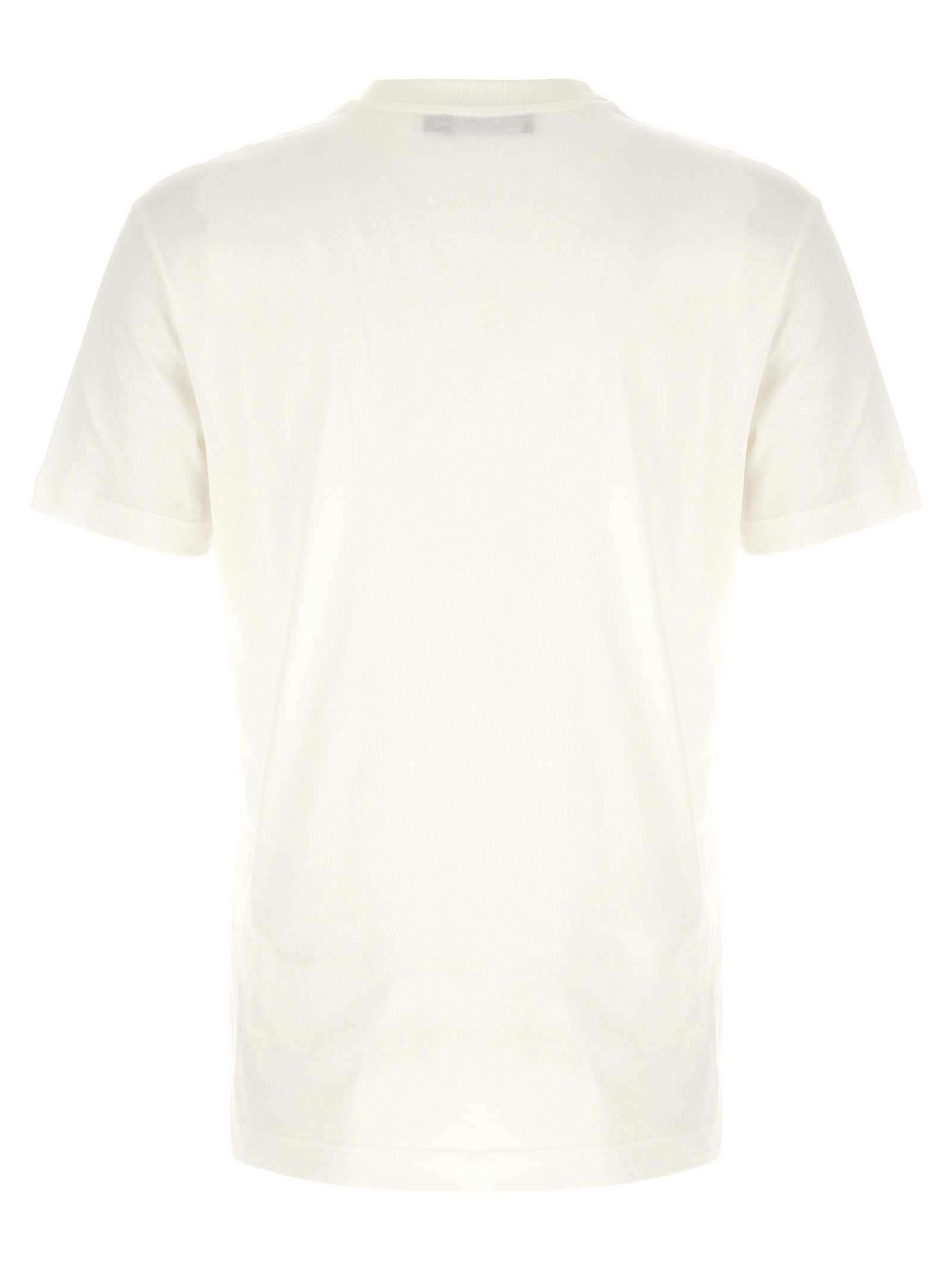 Dolce & Gabbana White Cotton T-Shirt Dolce & Gabbana