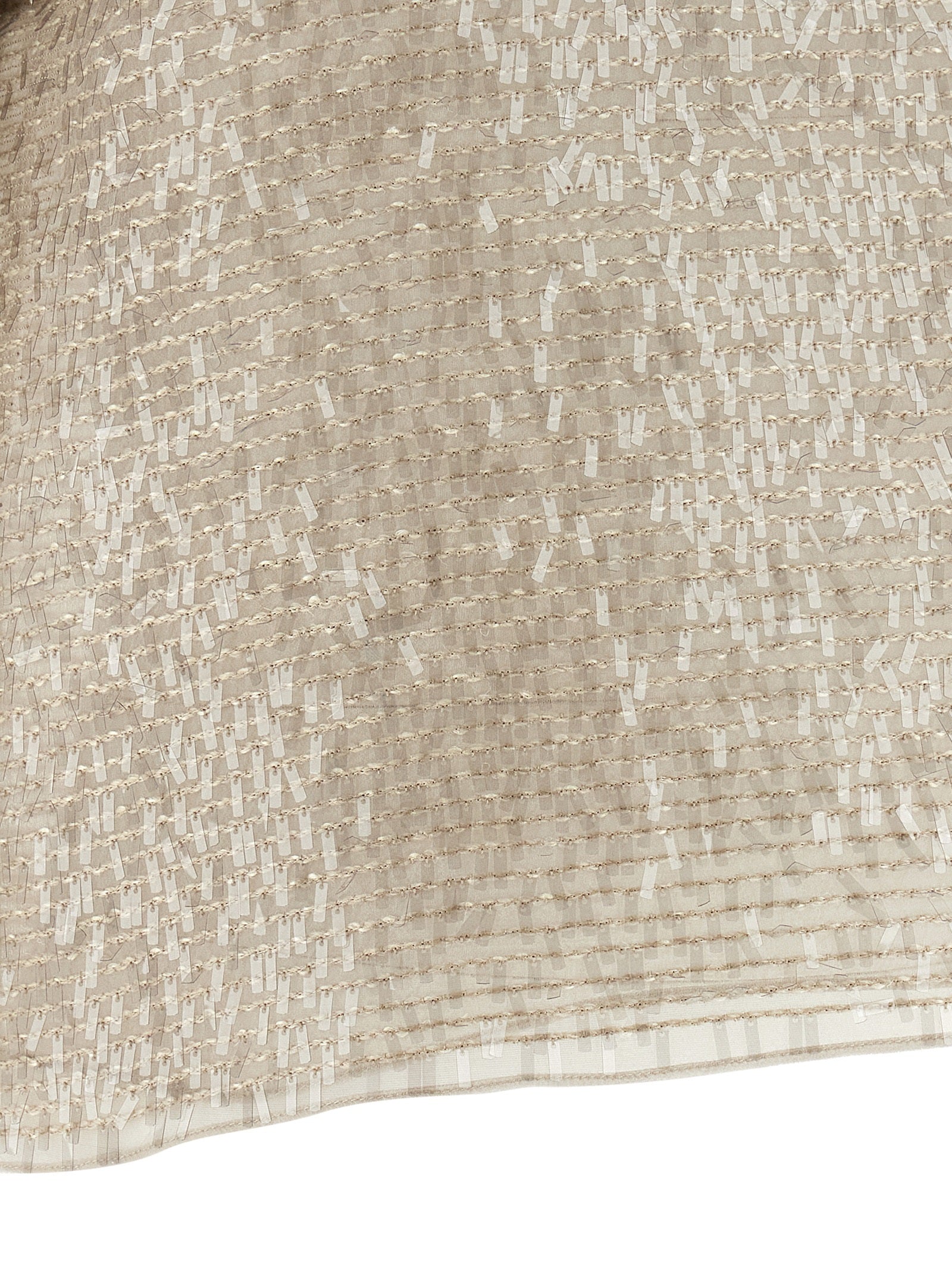 Brunello Cucinelli Beige Silk T-Shirt Brunello Cucinelli