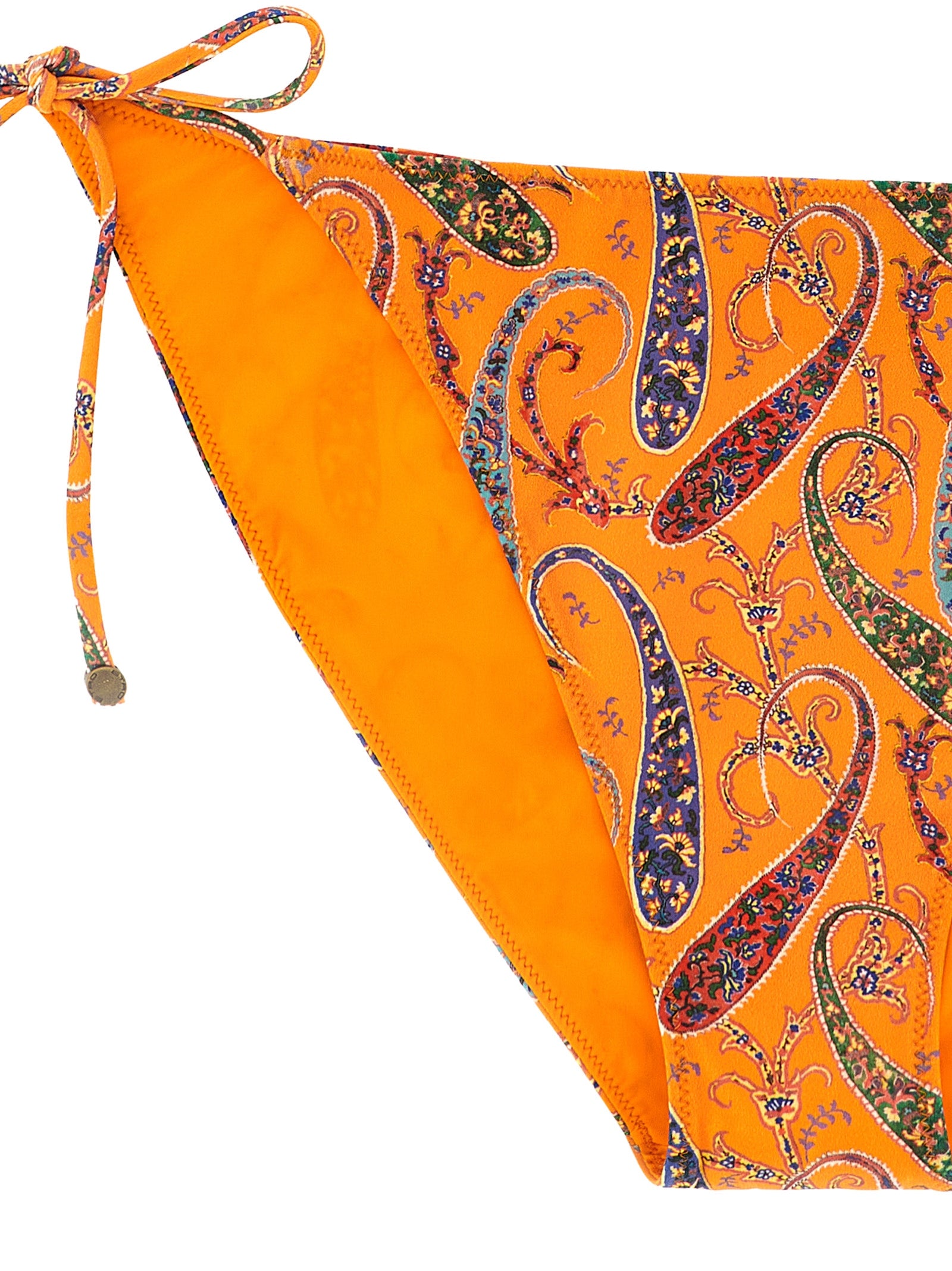 Etro Orange Polyamide Bikini Etro