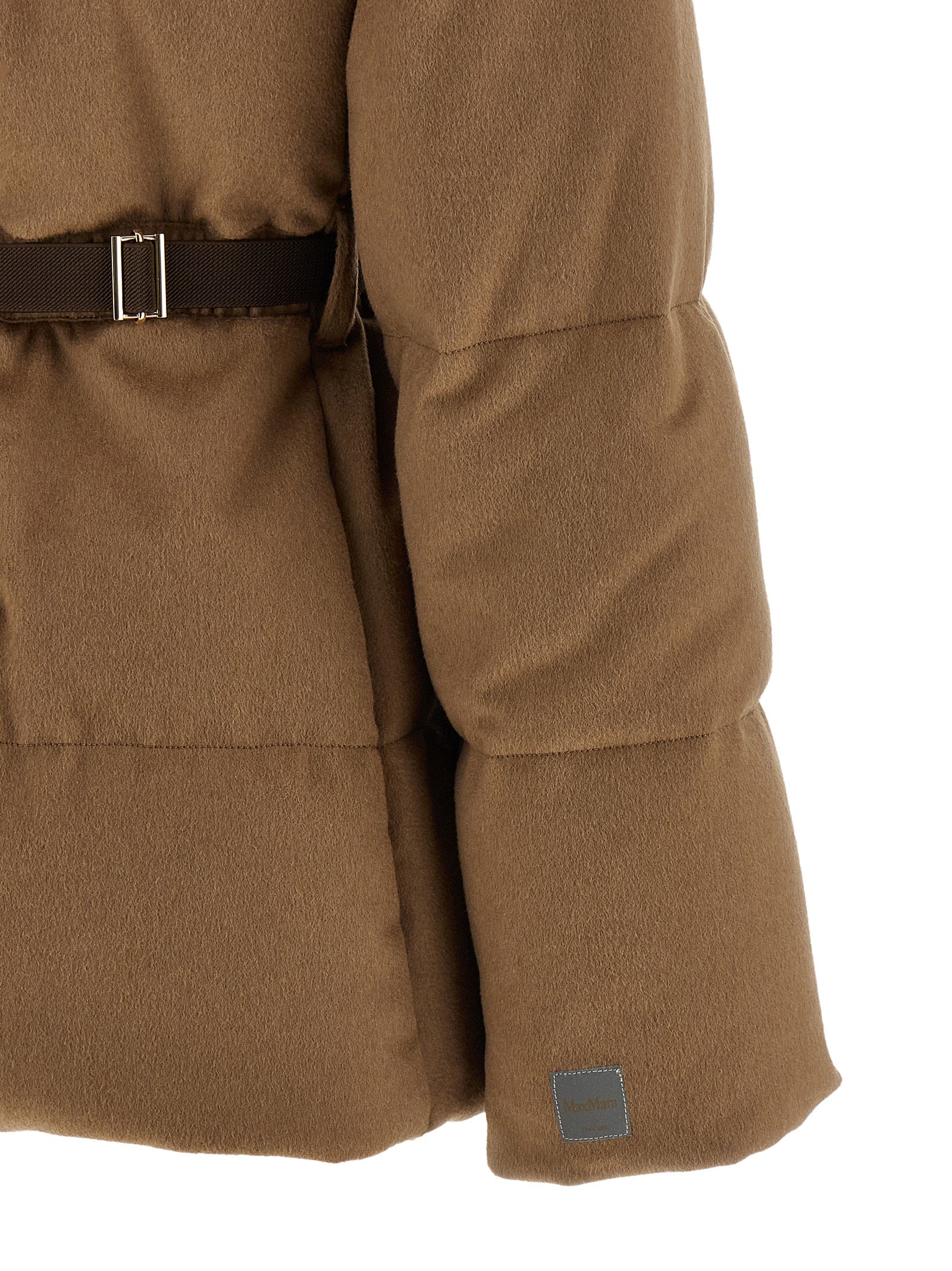 Max Mara Brown Camel Hair  Full-Length Jacket Max Mara