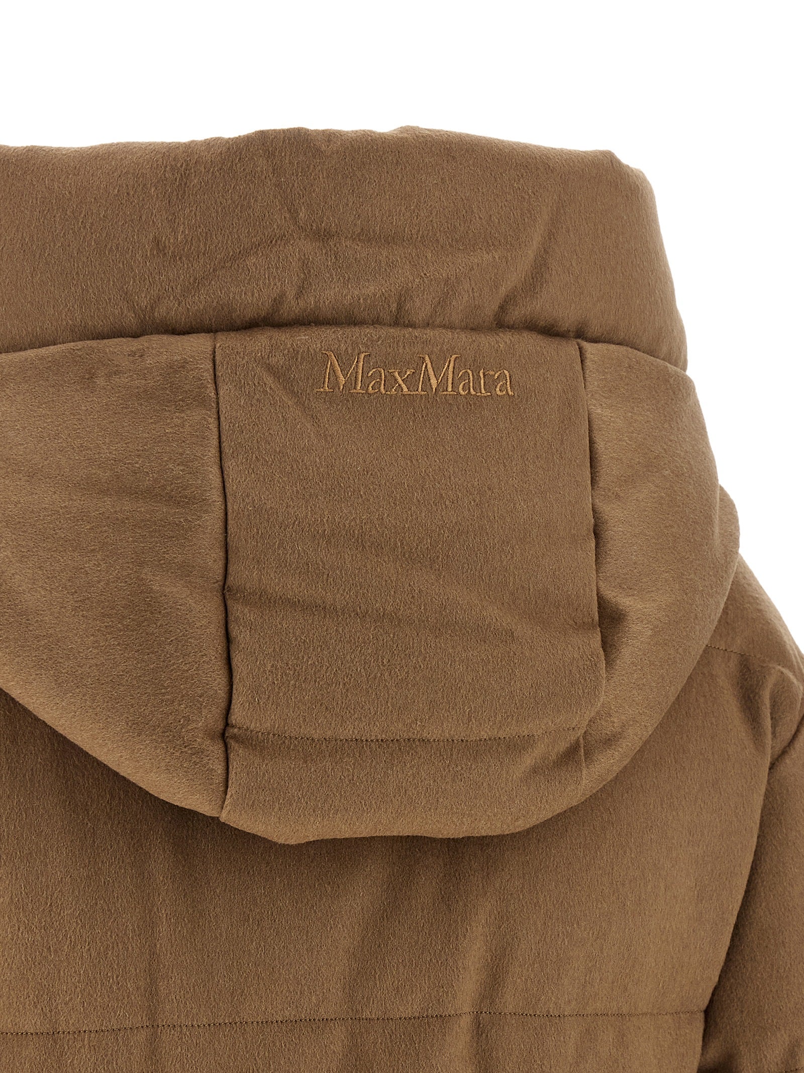 Max Mara Brown Camel Hair  Full-Length Jacket Max Mara