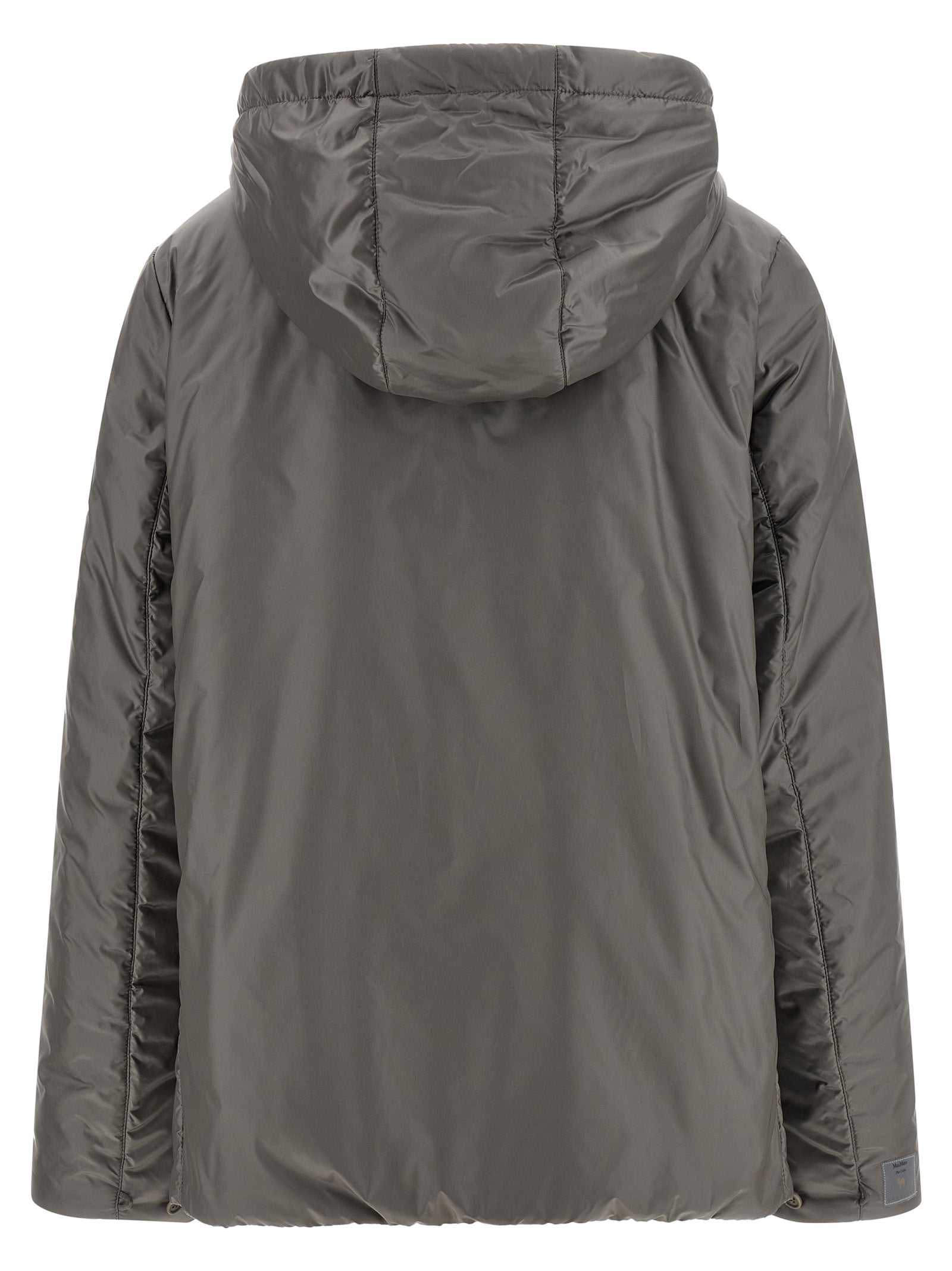 Max Mara Gray Polyester Jacket Max Mara