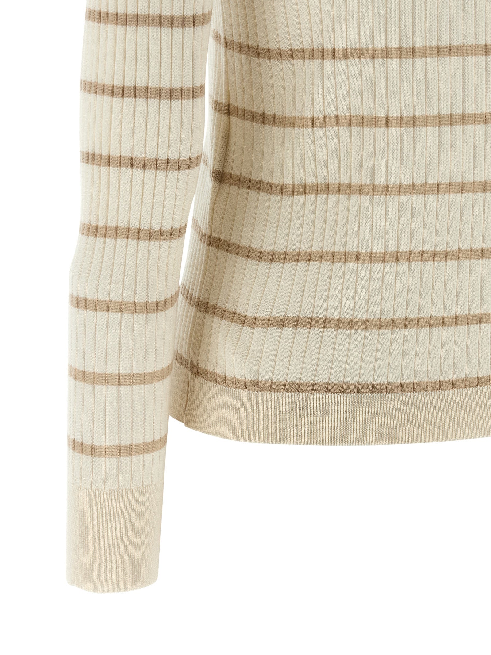 Max Mara Beige Cashmere Polo Shirt Max Mara