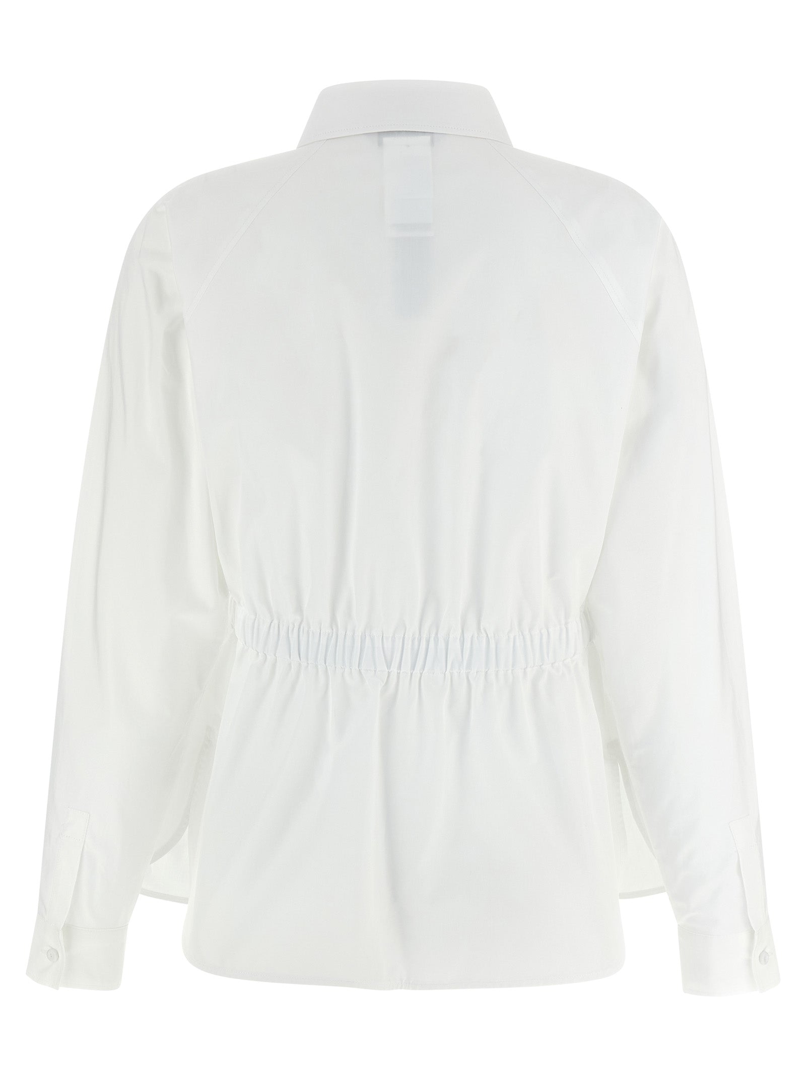 Max Mara White Cotton Blouse Max Mara