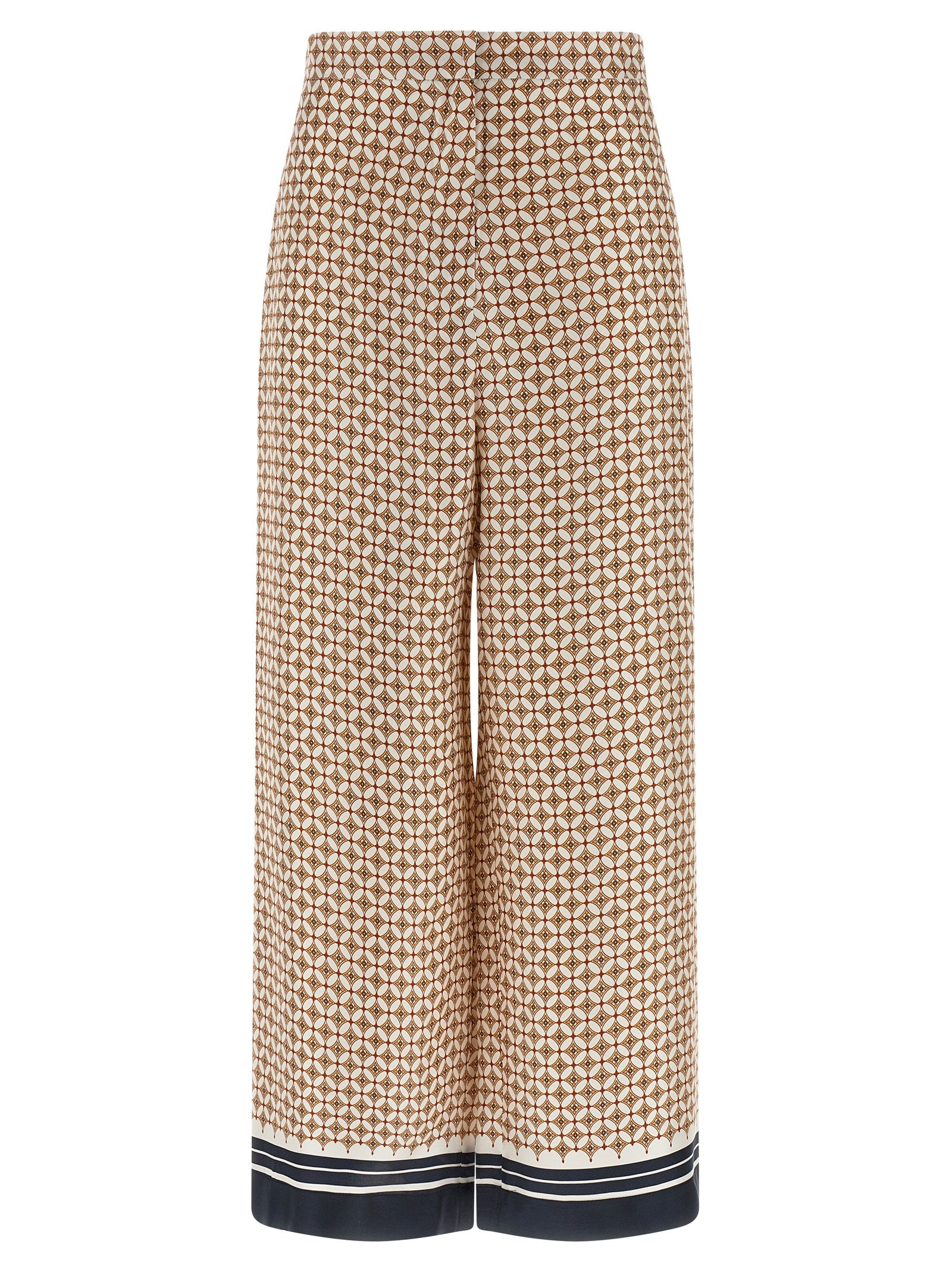 Max Mara Blue Silk Pants Max Mara