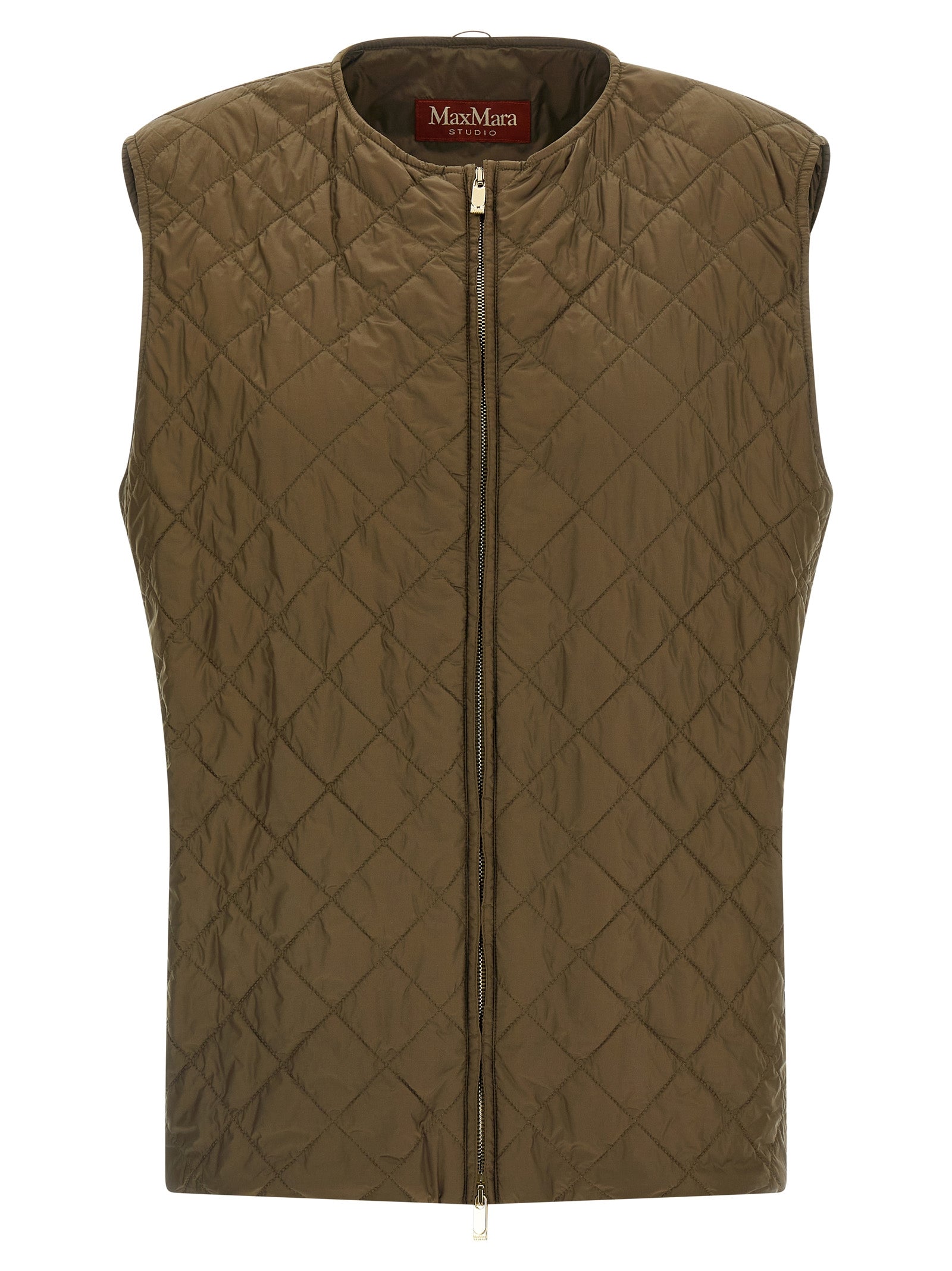Max Mara Bicolor Virgin Wool Coat Max Mara