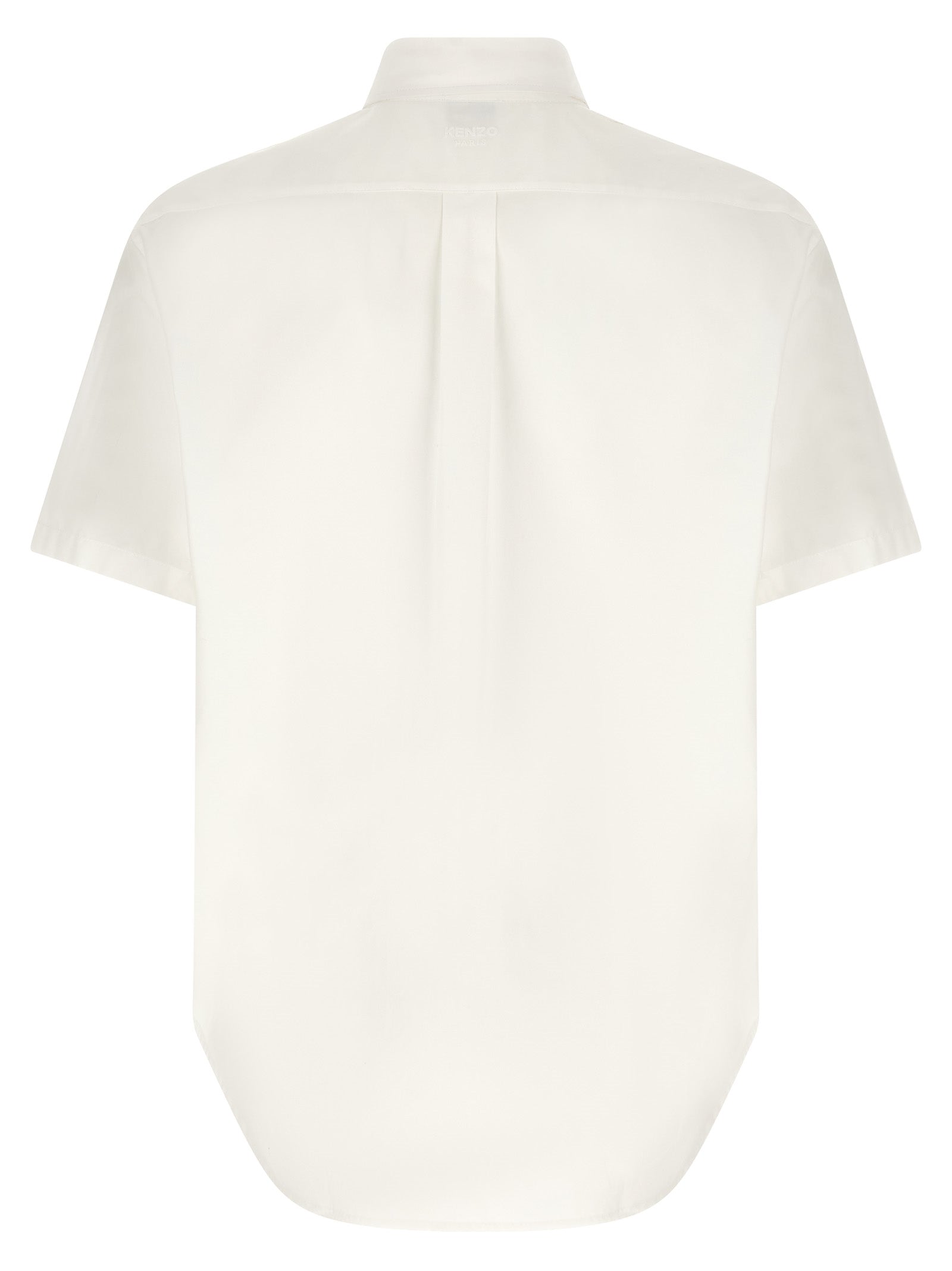 Kenzo White Cotton Blouse Kenzo