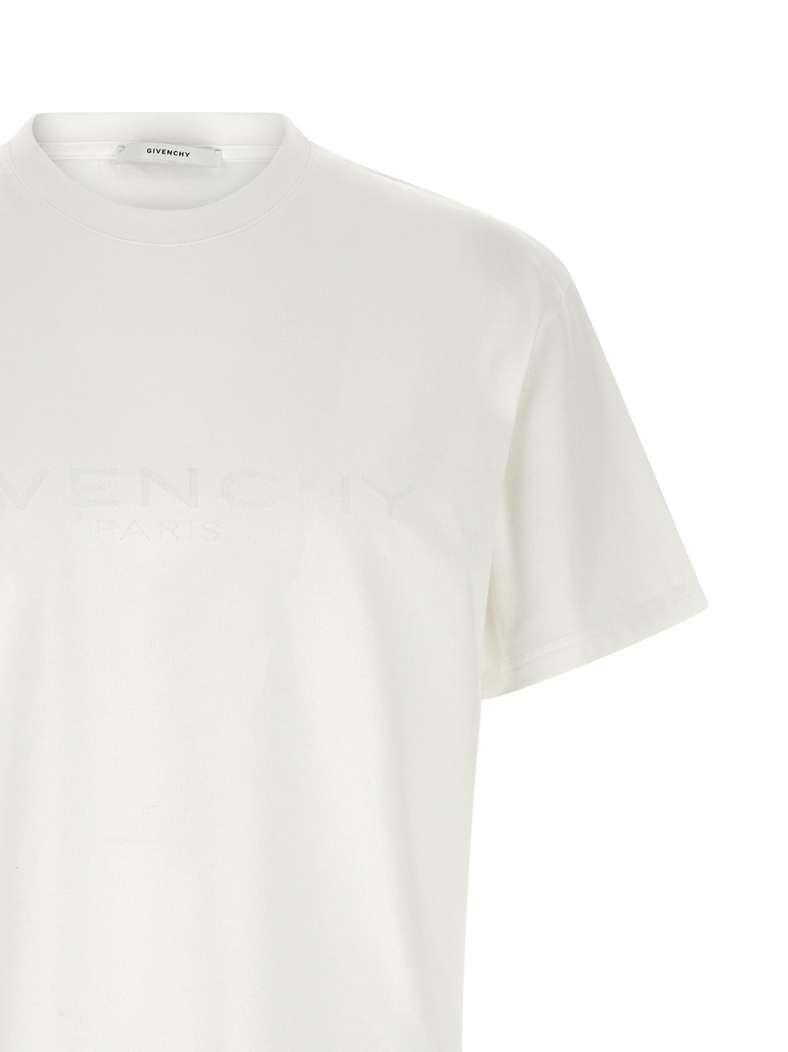 Givenchy White Cotton T-Shirt Givenchy