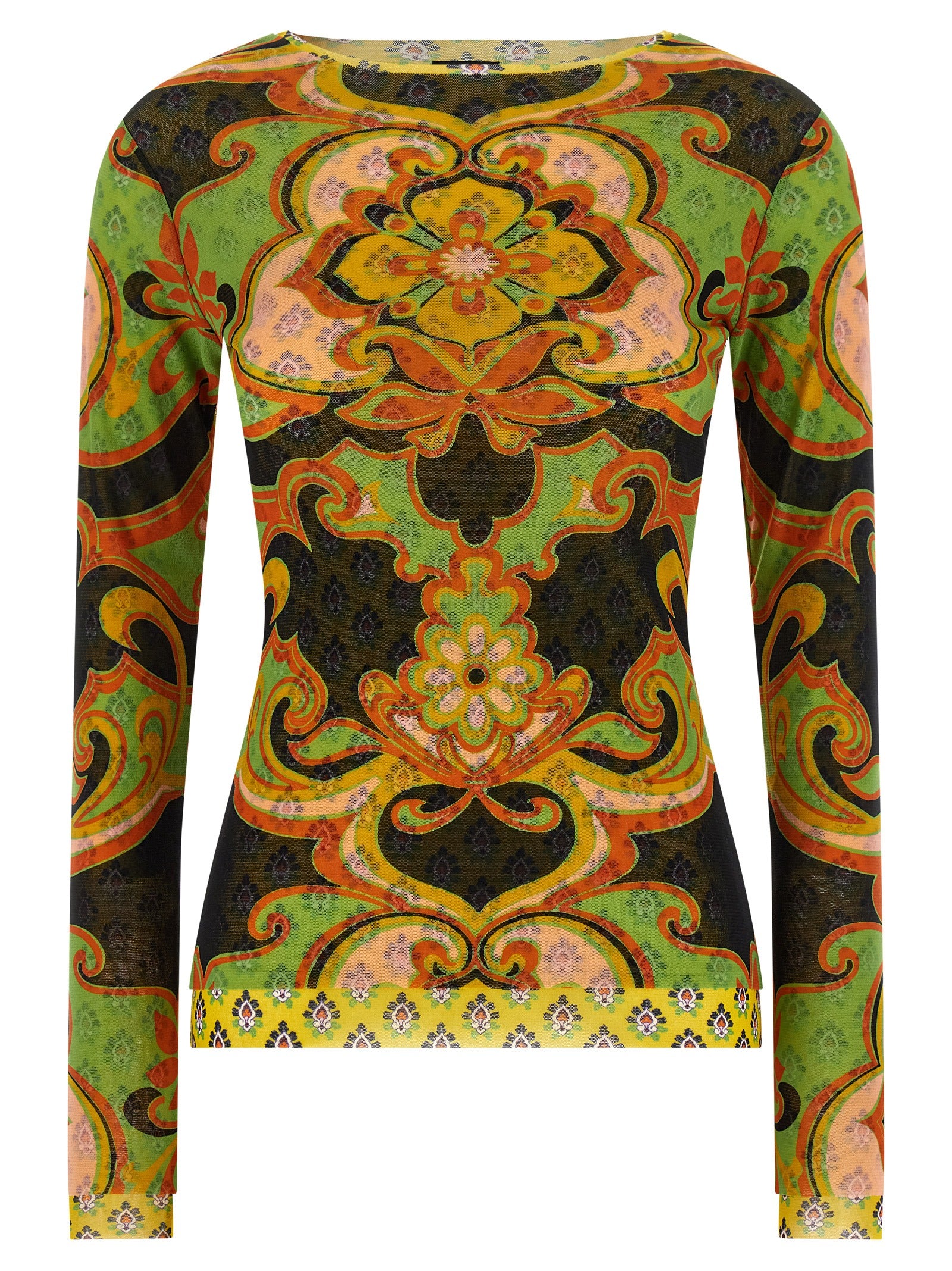 Etro Multicolor Polyamide Cardigan Etro