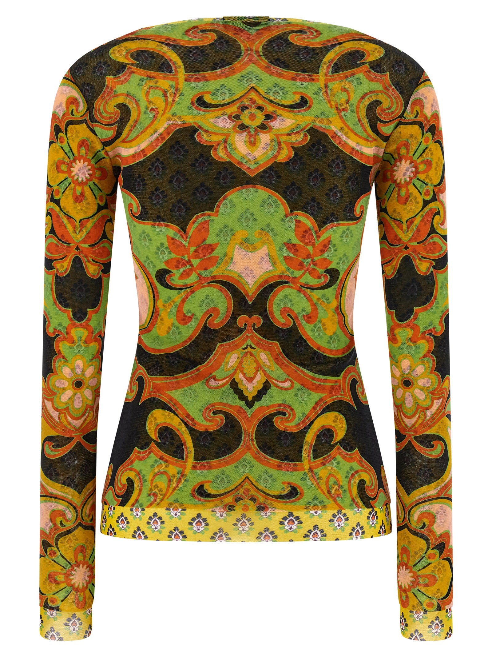 Etro Multicolor Polyamide Cardigan Etro