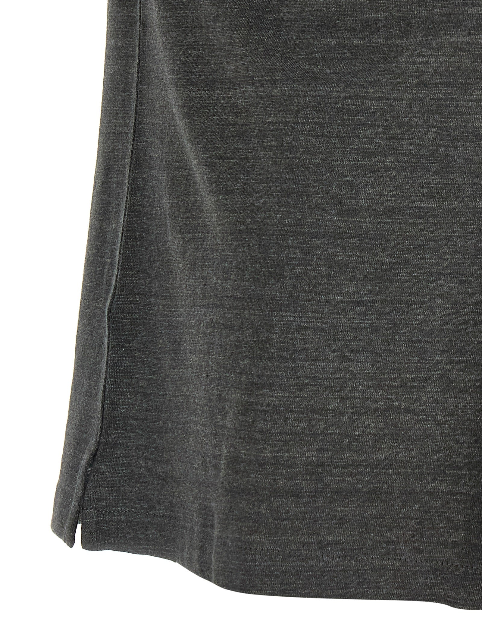 Brunello Cucinelli Gray Linen Blouse Brunello Cucinelli