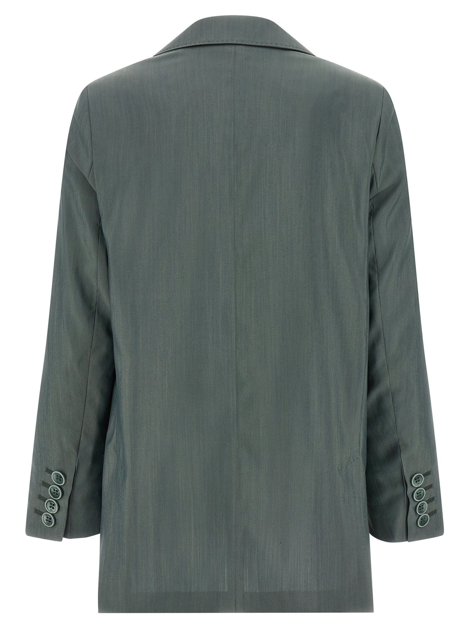 Max Mara Bicolor Virgin Wool Blazer Max Mara