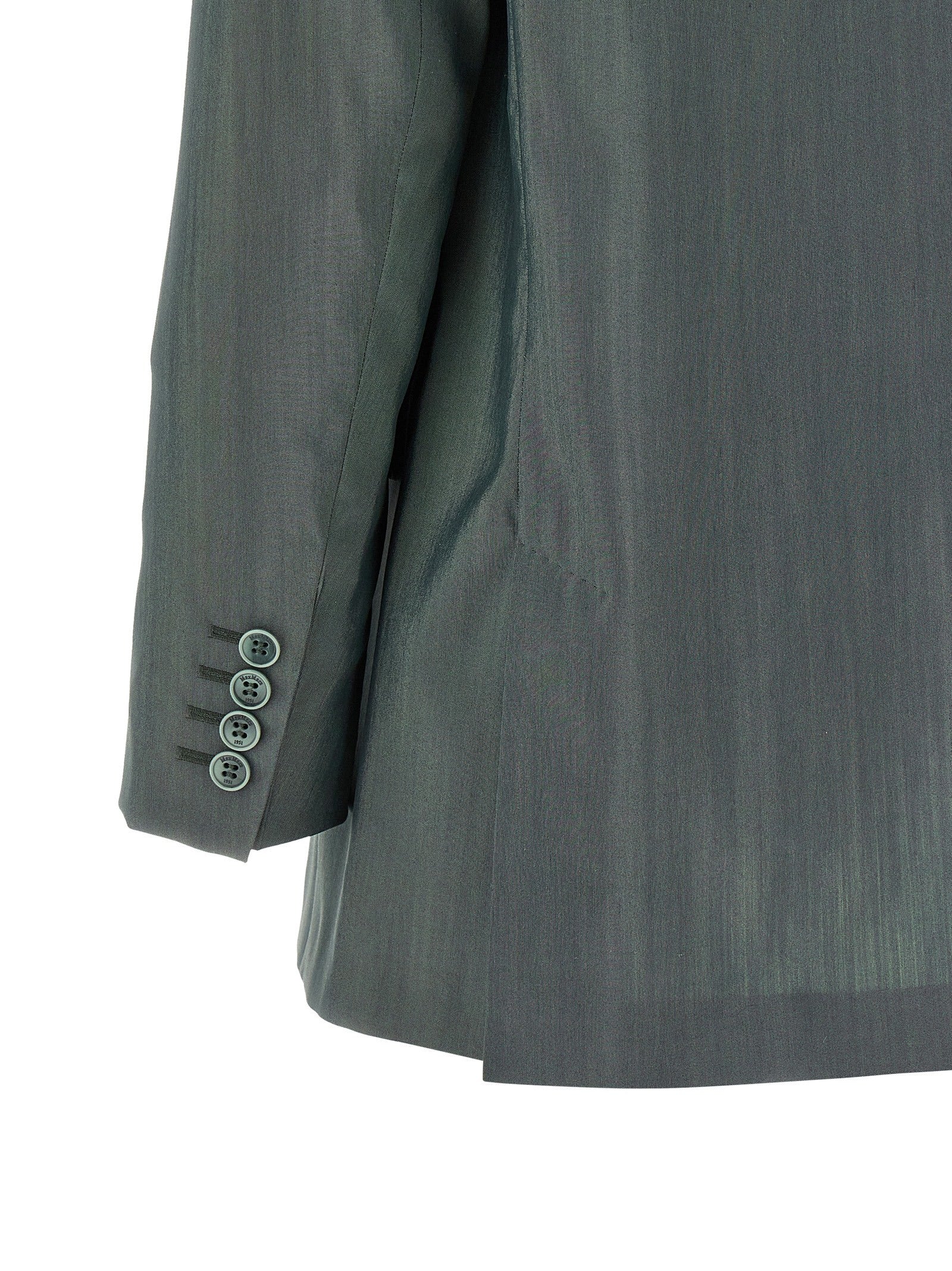 Max Mara Bicolor Virgin Wool Blazer Max Mara