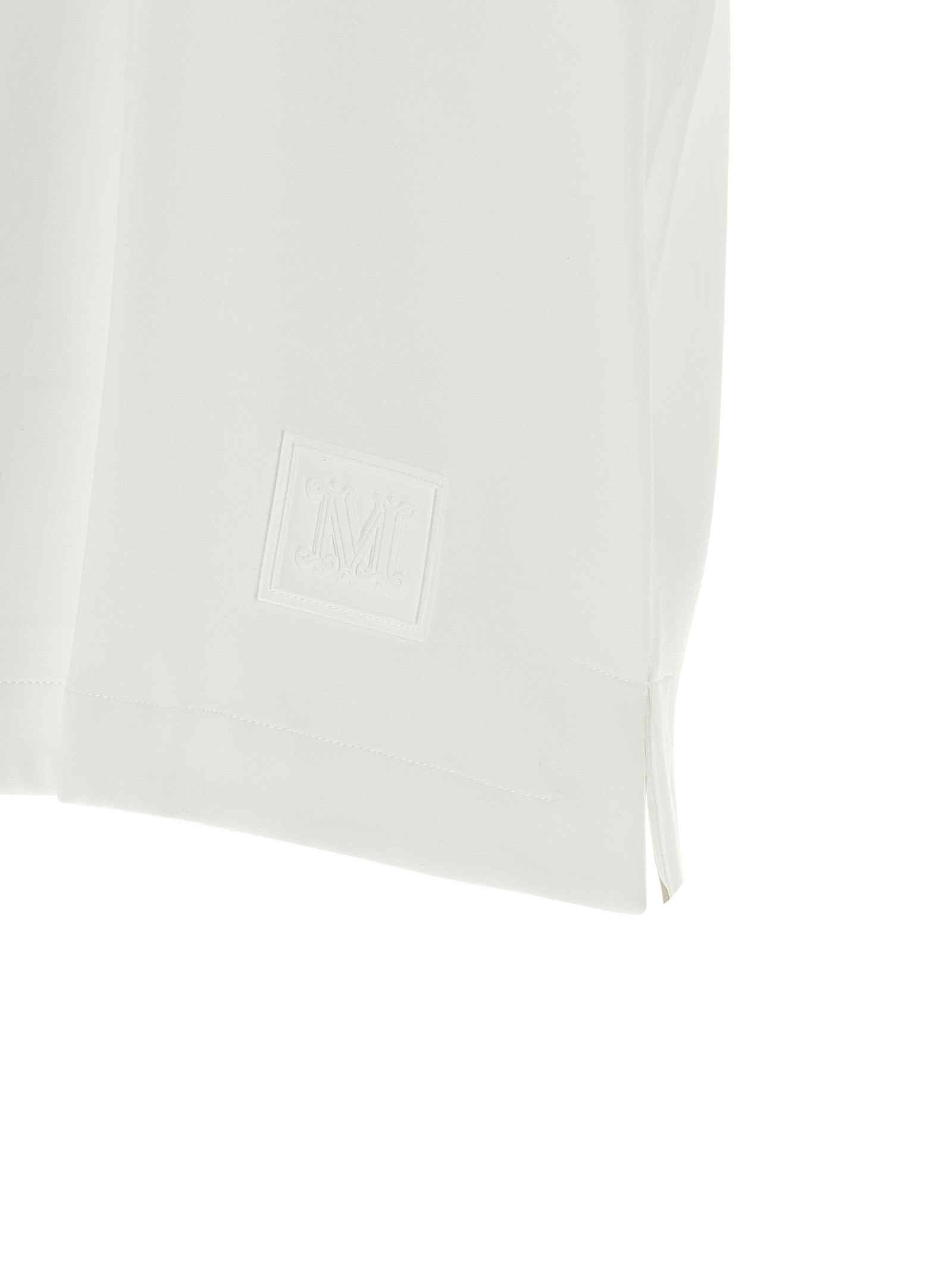 Max Mara White Polyamide T-Shirt Max Mara