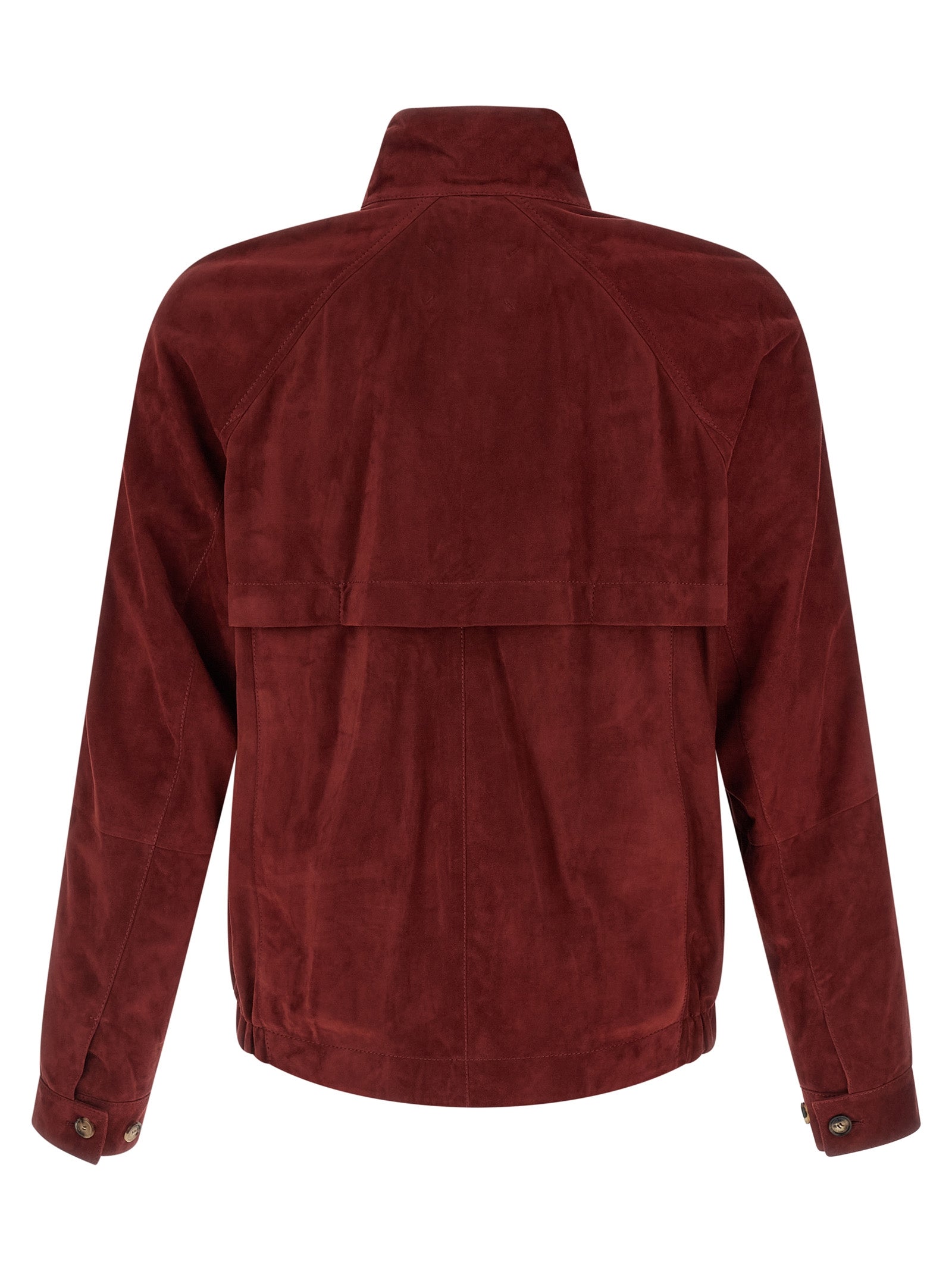 Brunello Cucinelli Multicolor Lamb Leather Leather Jacket Brunello Cucinelli
