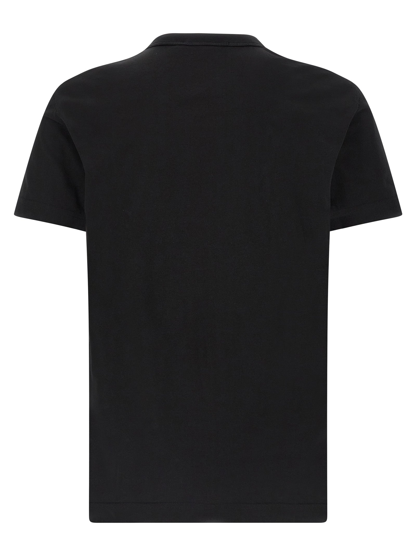 Dolce & Gabbana Black Cotton T-Shirt Dolce & Gabbana