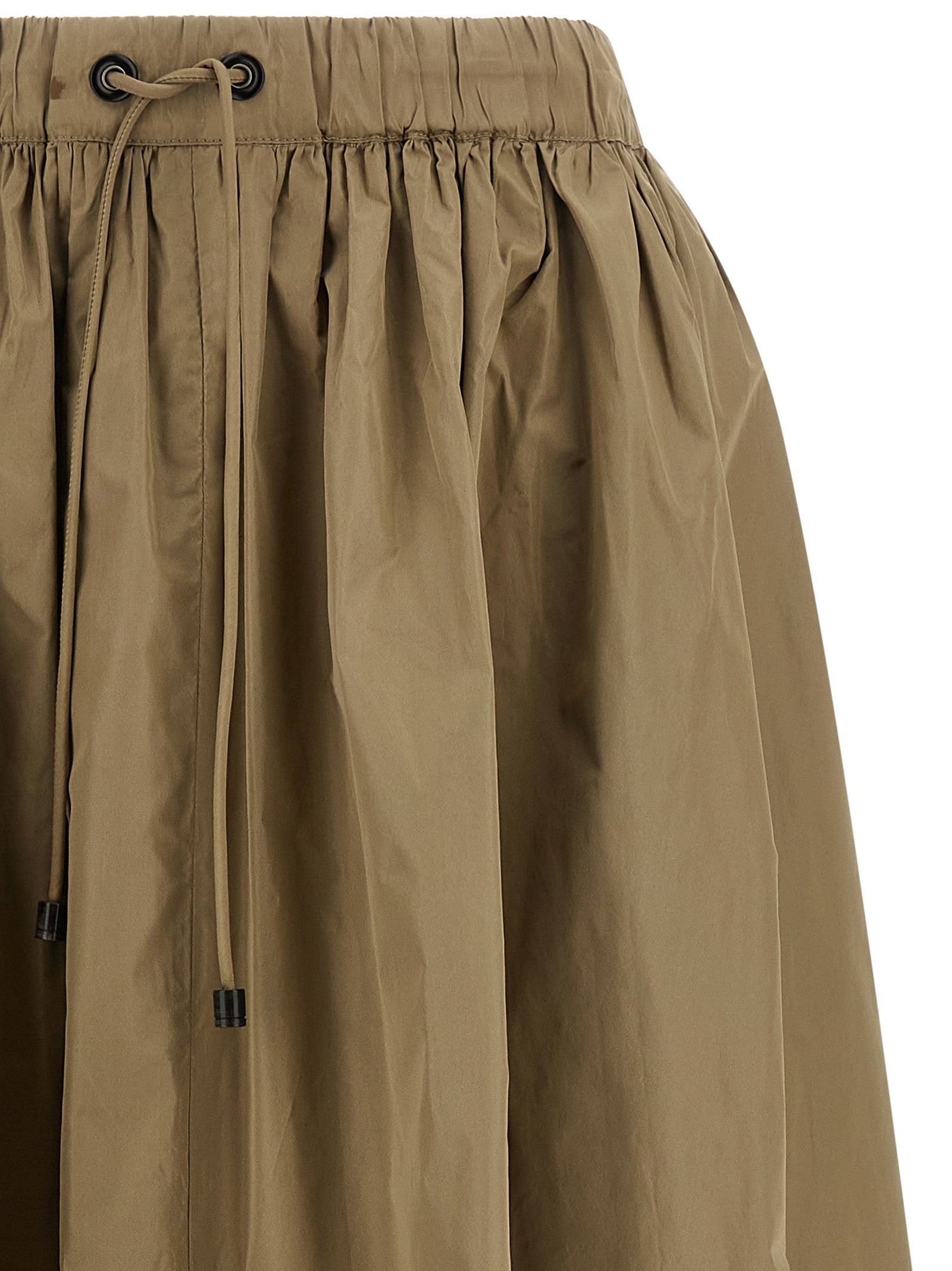 Max Mara Bicolor Polyester Midi Skirt Max Mara