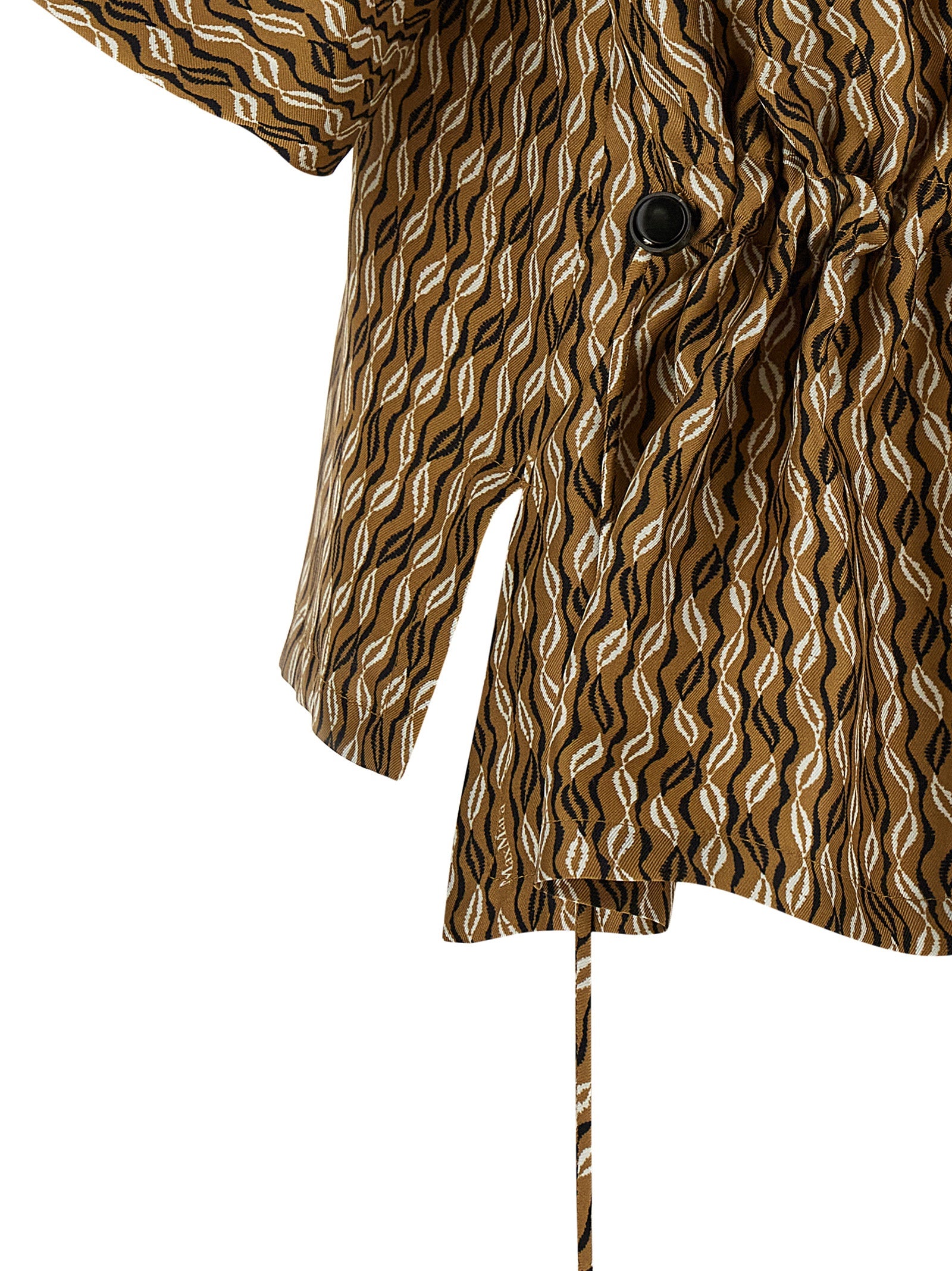 Max Mara Brown Silk Blouse Max Mara