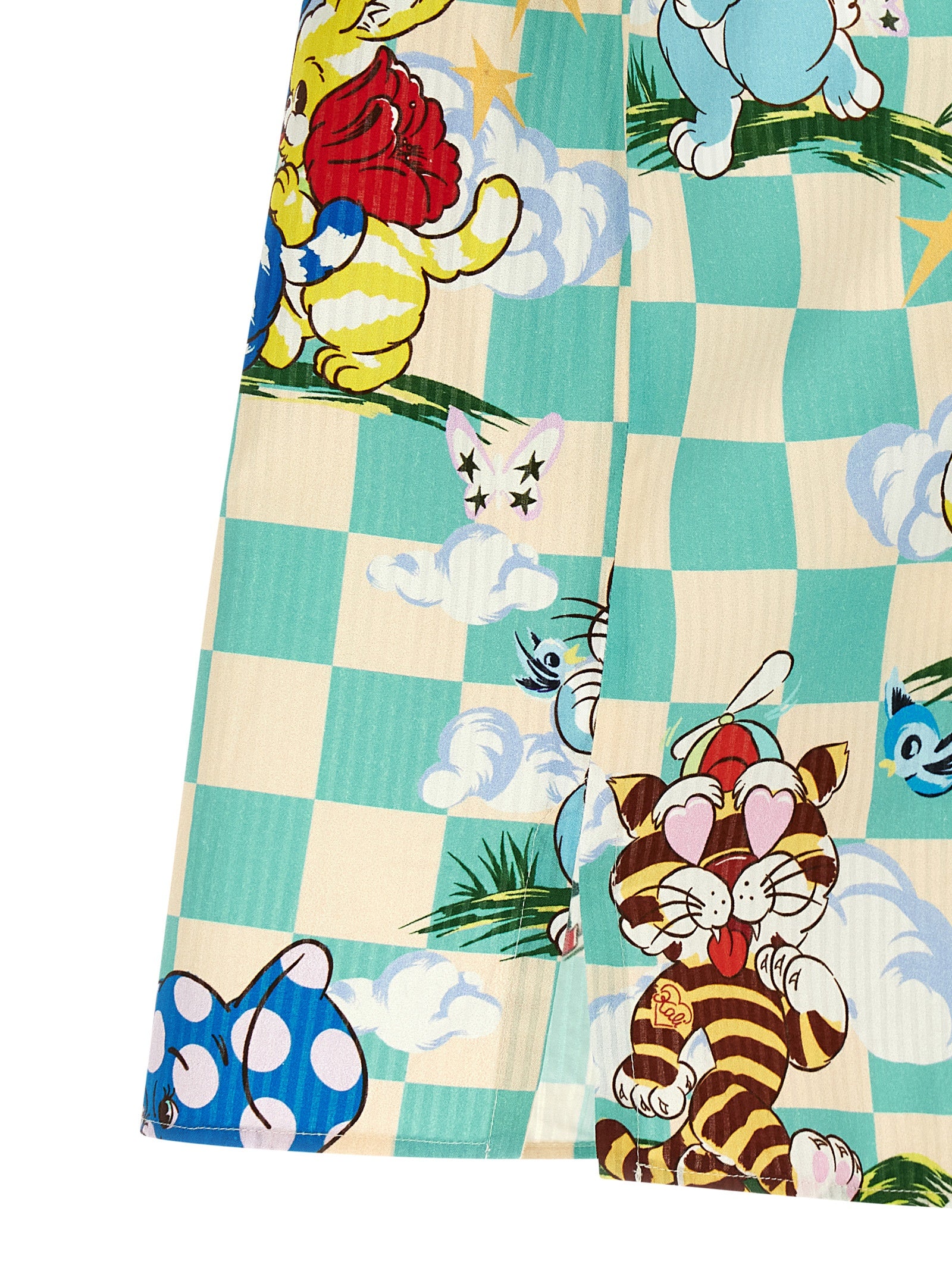 Kenzo Multicolor Cotton Blouse Kenzo