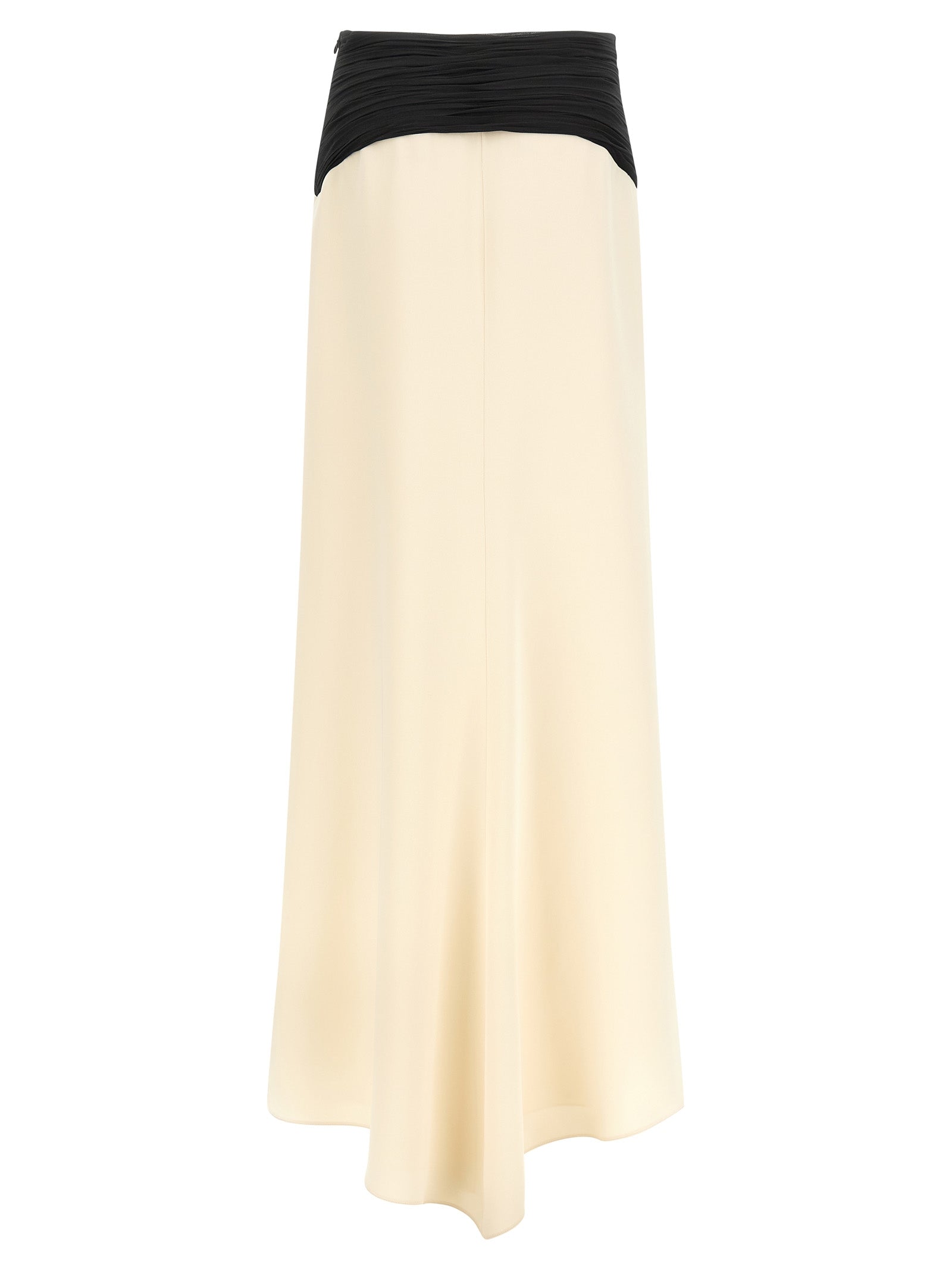 Valentino Garavani Bicolor Silk Mini Skirt Valentino Garavani