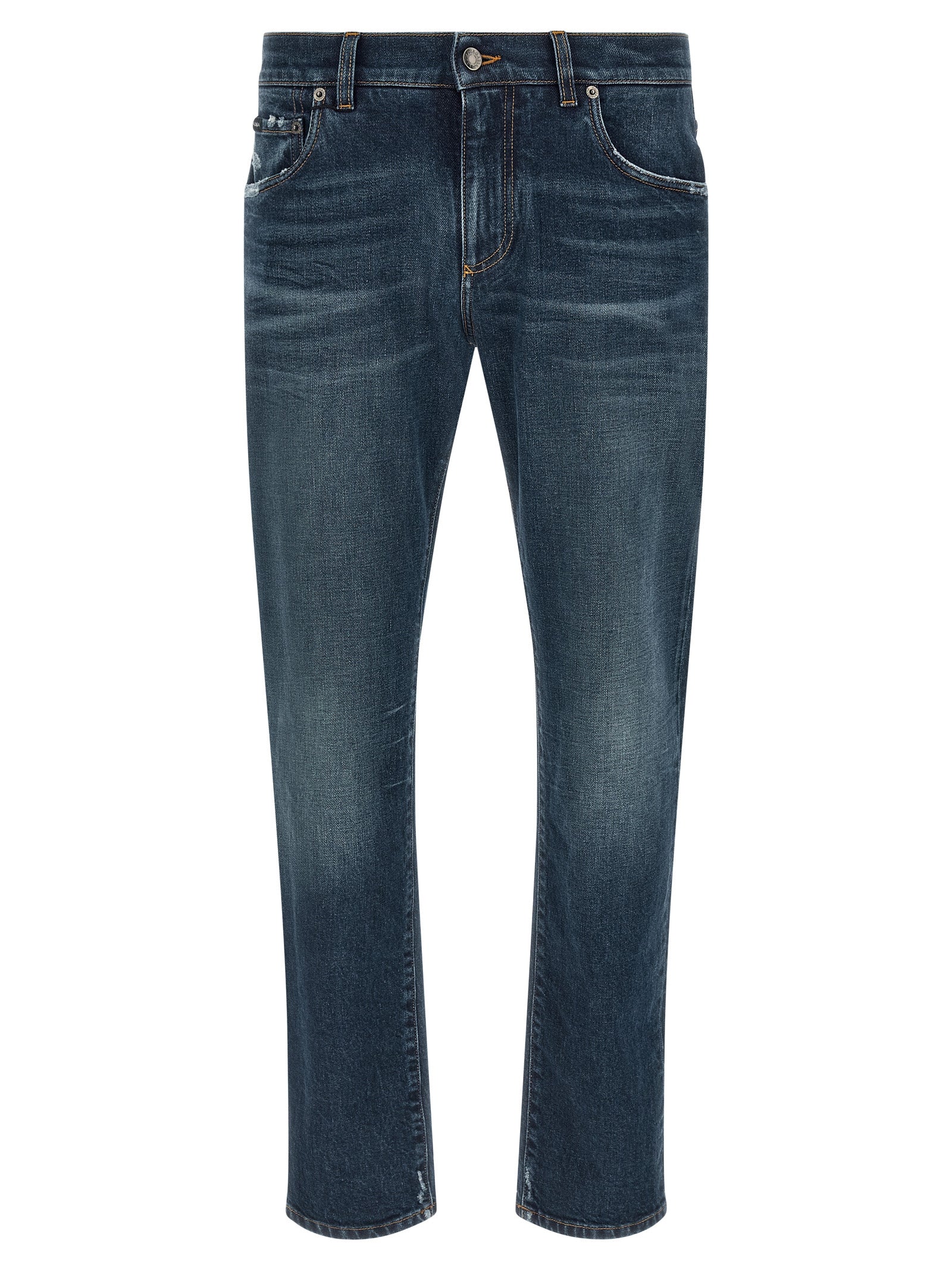 Dolce & Gabbana Blue Cotton Jeans Denim Dolce & Gabbana
