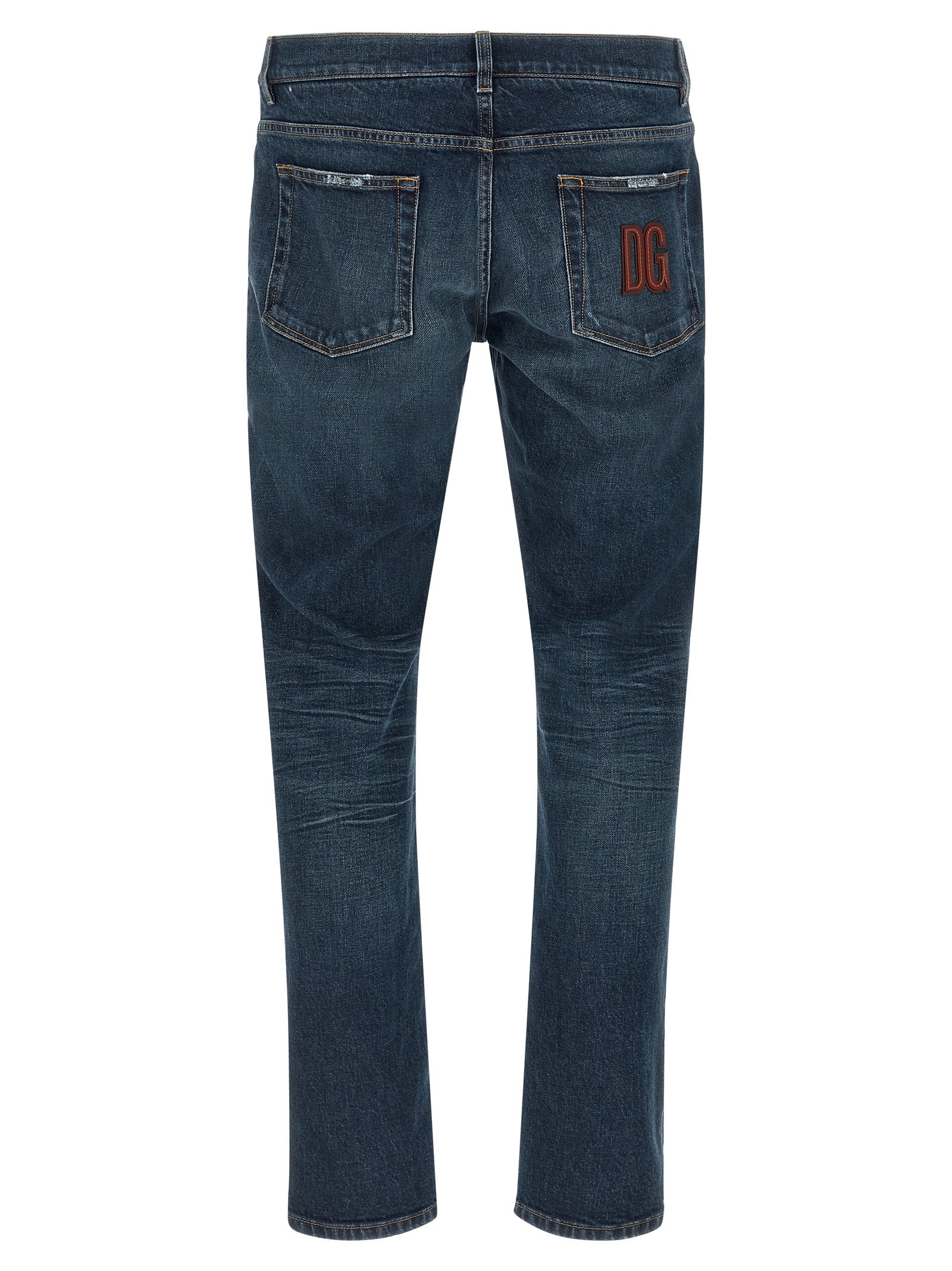 Dolce & Gabbana Blue Cotton Jeans Denim Dolce & Gabbana