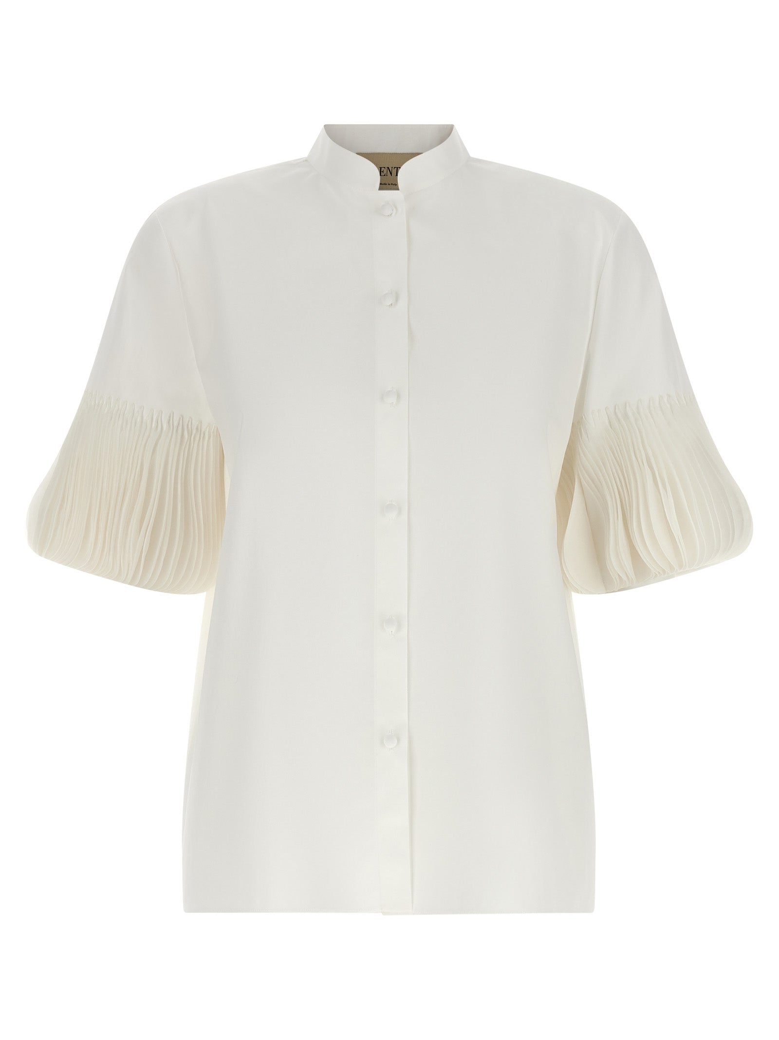 Valentino Garavani White Cotton Blouse Valentino Garavani